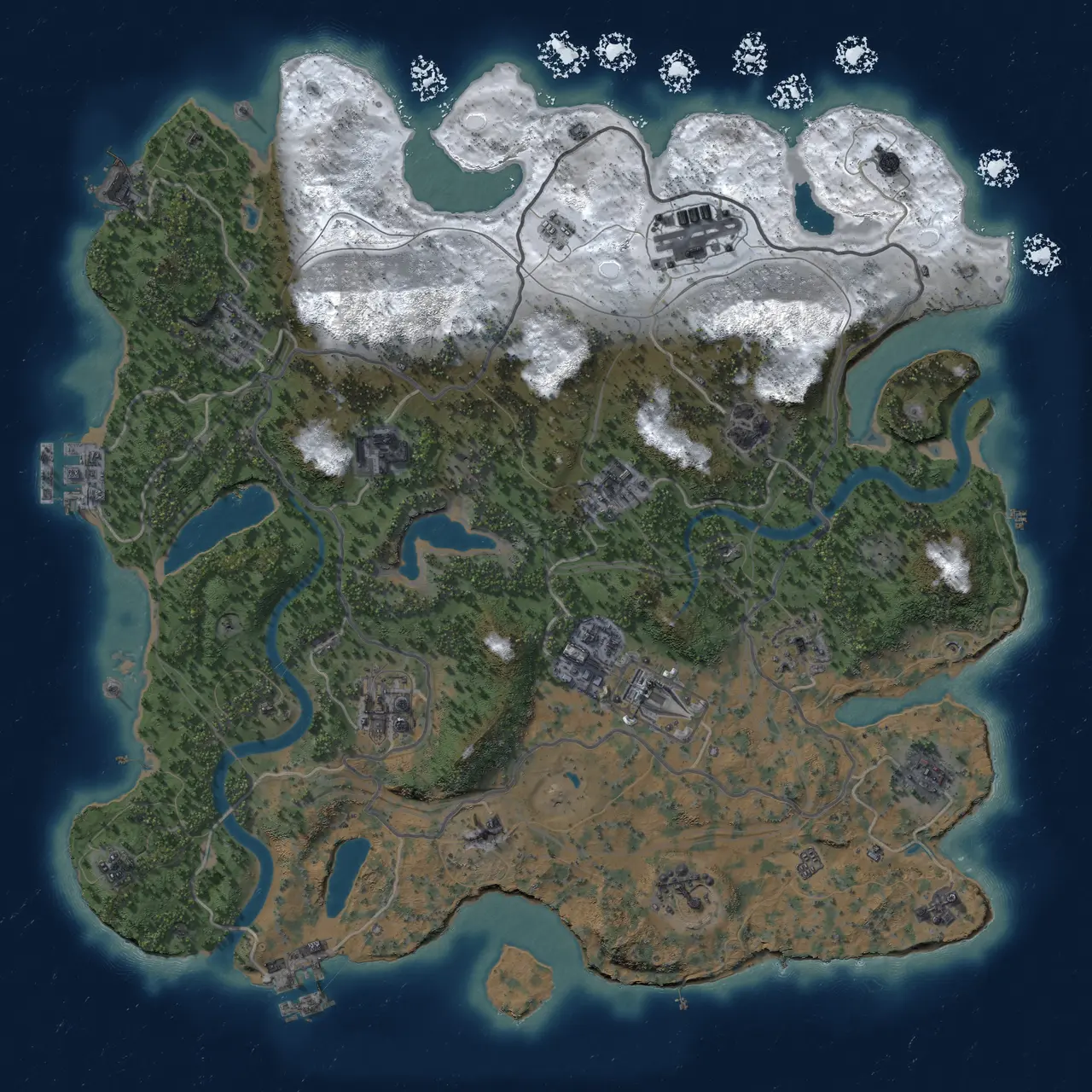 Rust Map: Custom Map
