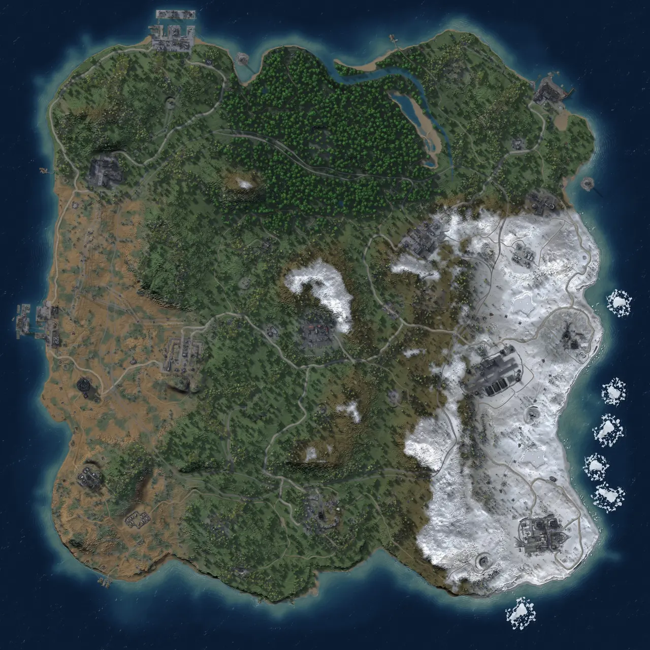 Rust Map: Custom Map