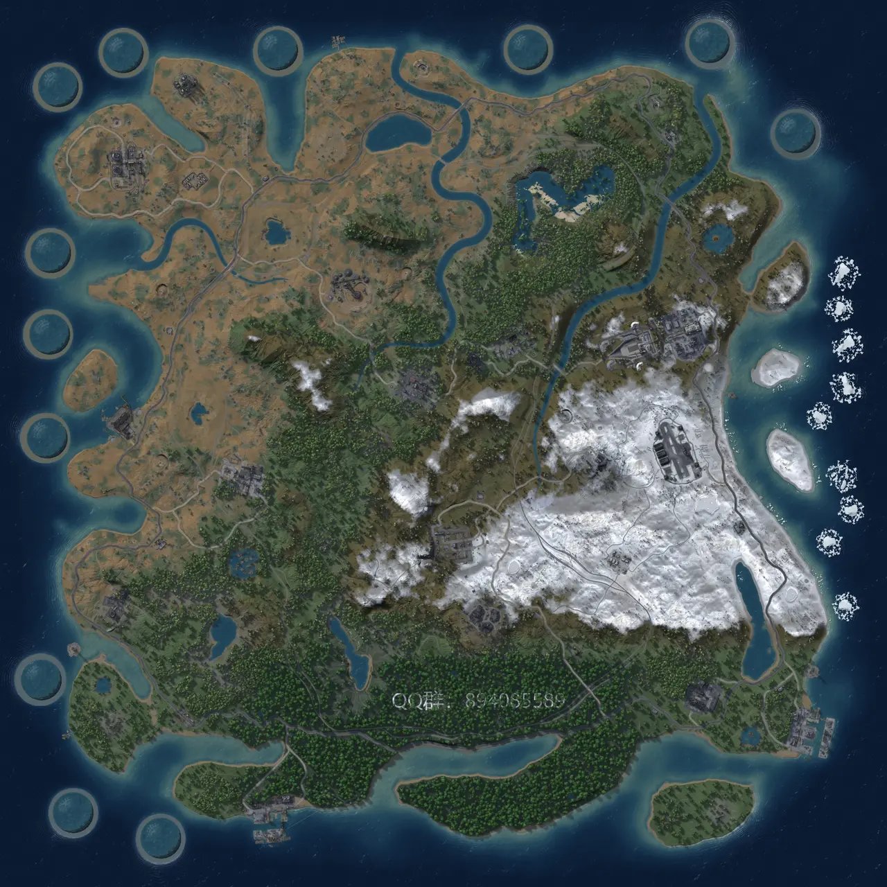 Rust Map: Custom Map