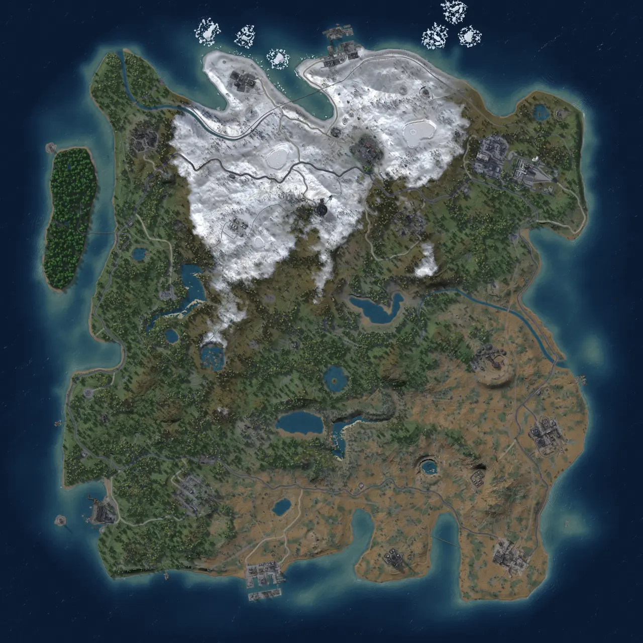 Rust Map: Custom Map