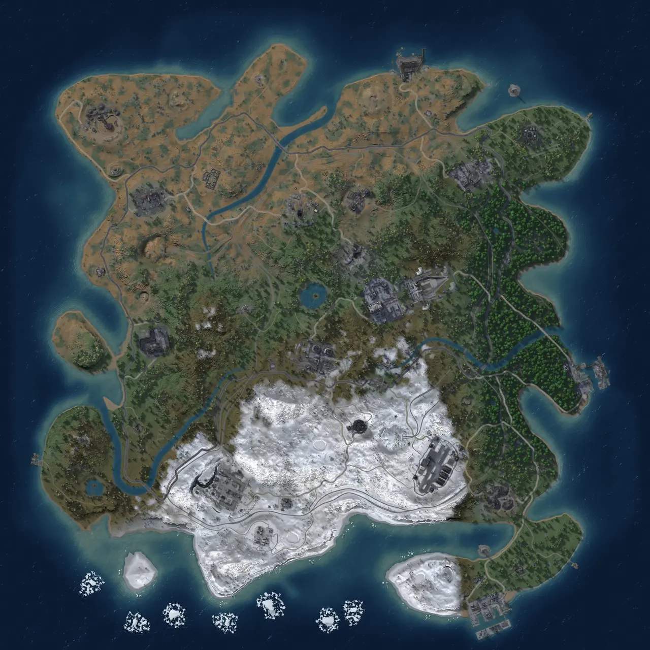Rust Map: Custom Map