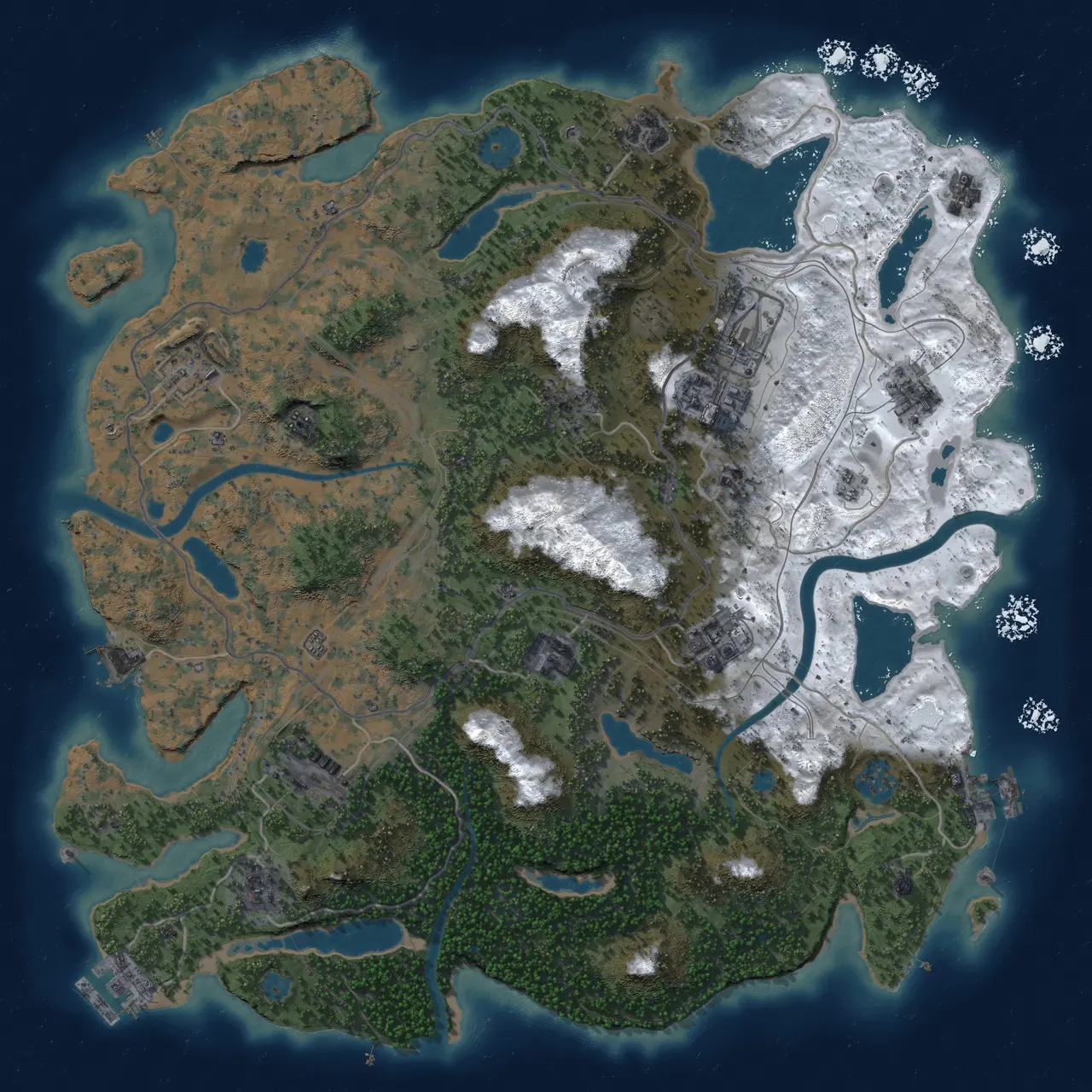 Rust Map: Custom Map