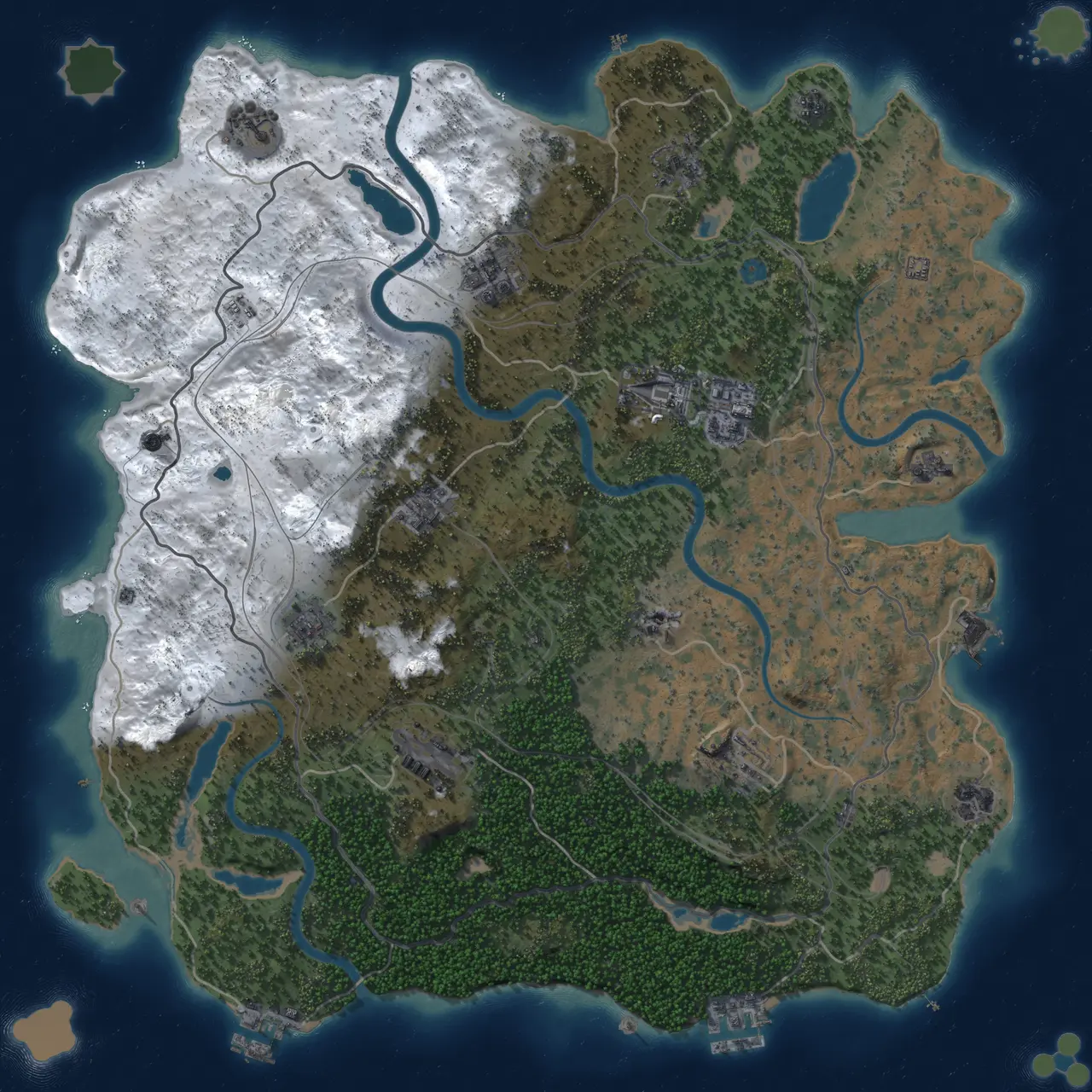 Rust Map: Custom Map