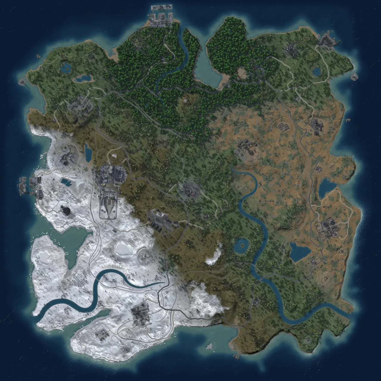 Rust Map: Custom Map