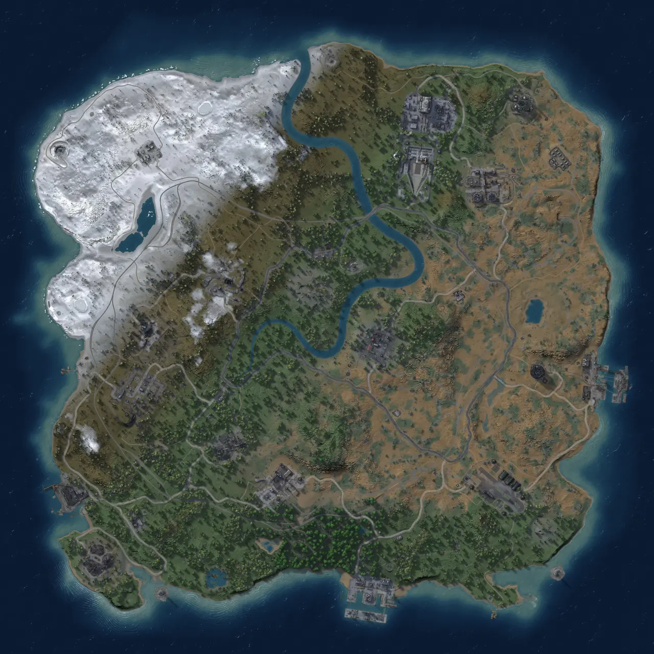 Rust Map: Custom Map