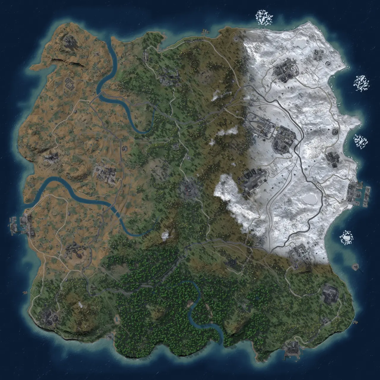 Rust Map: Custom Map