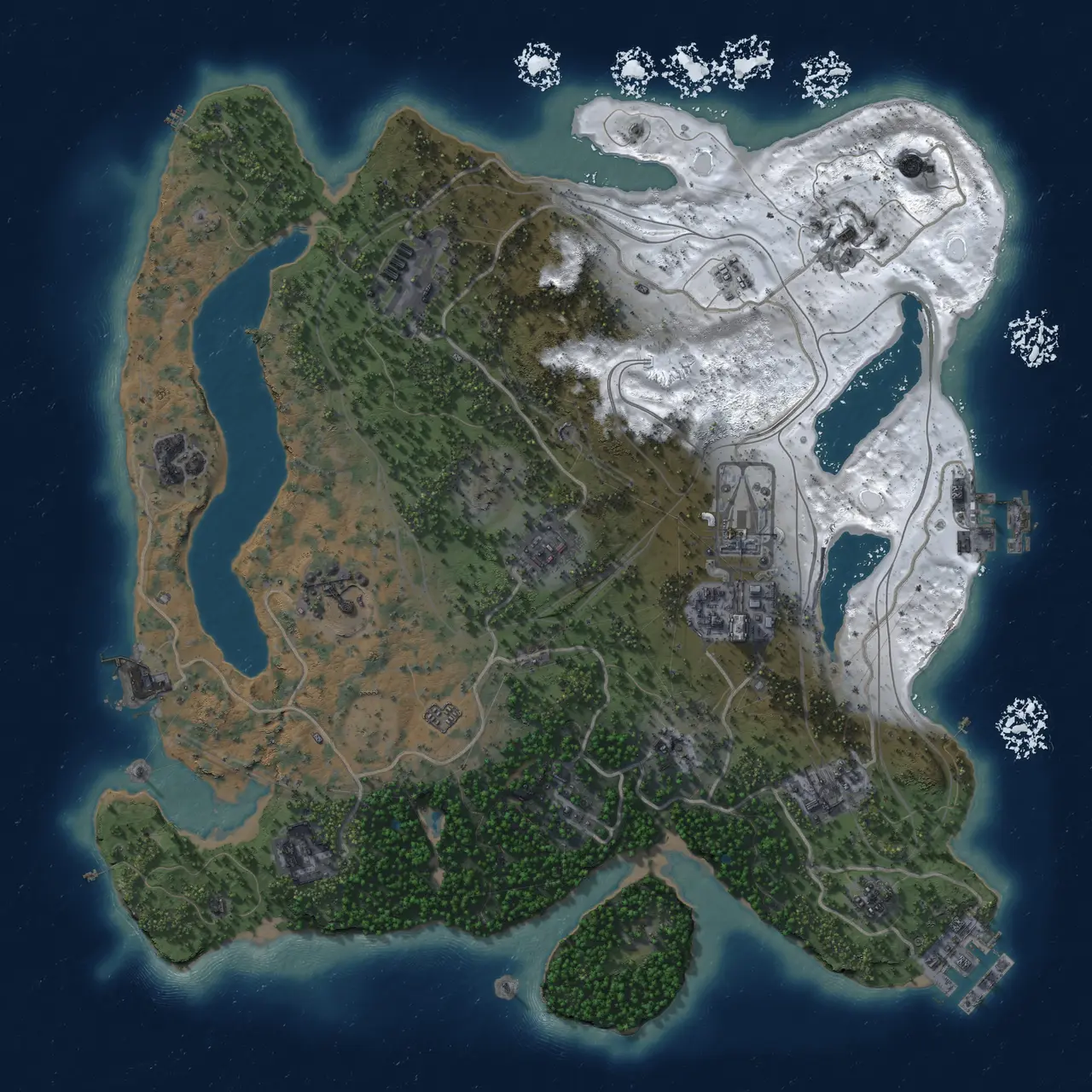 Rust Map: Custom Map
