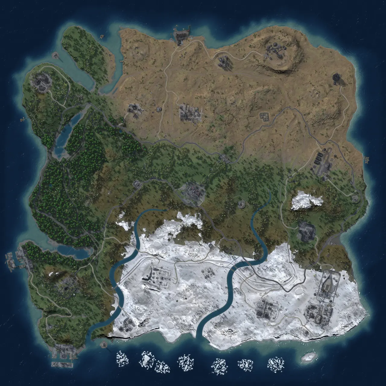 Rust Map: Custom Map