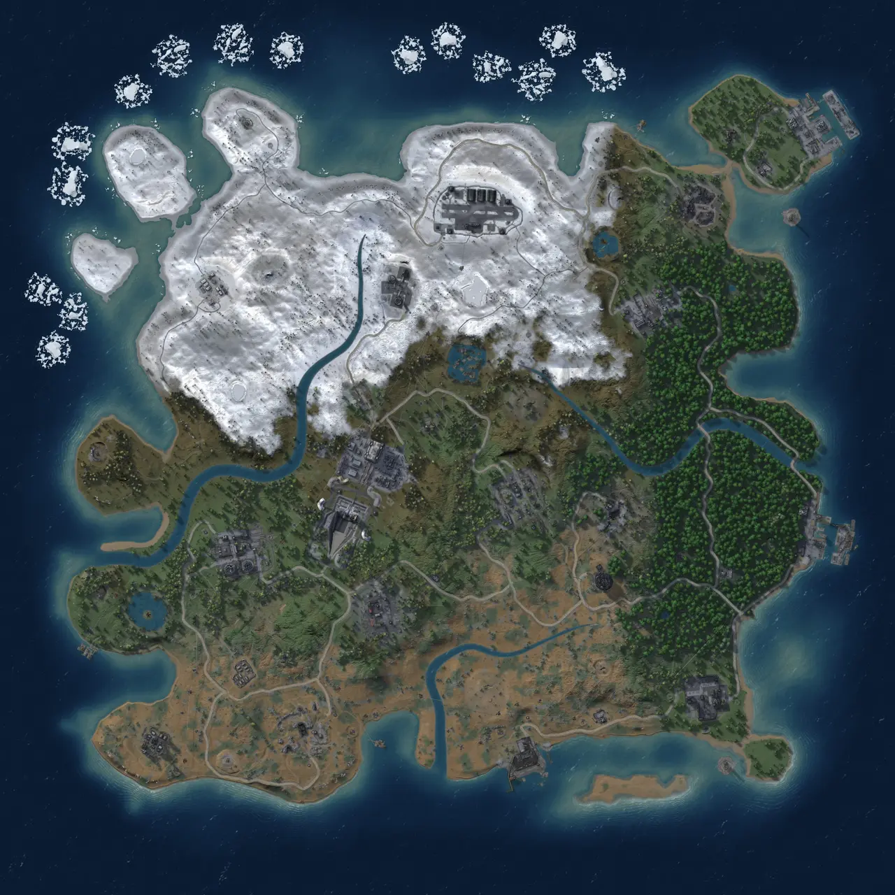 Rust Map: Custom Map