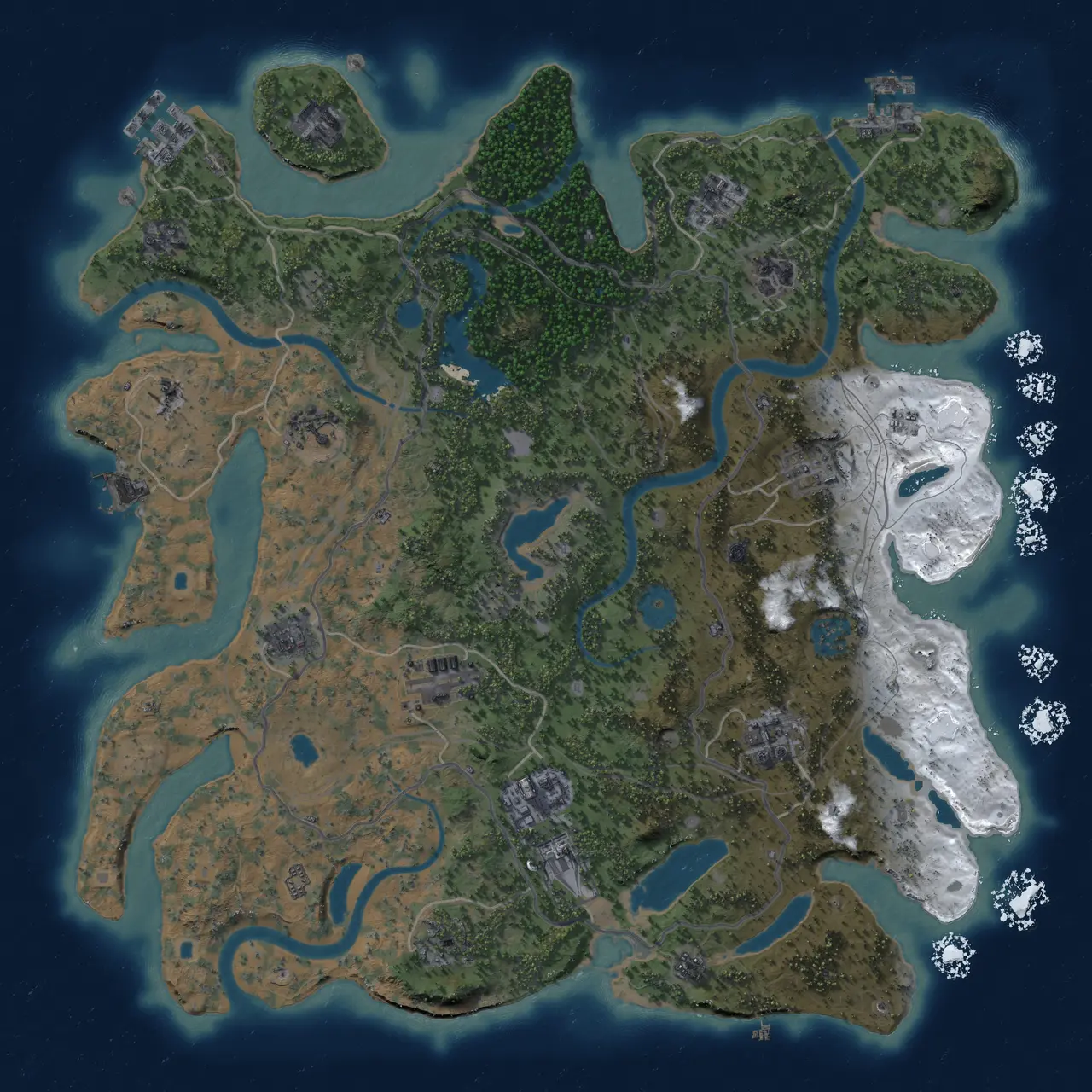 Rust Map: Custom Map