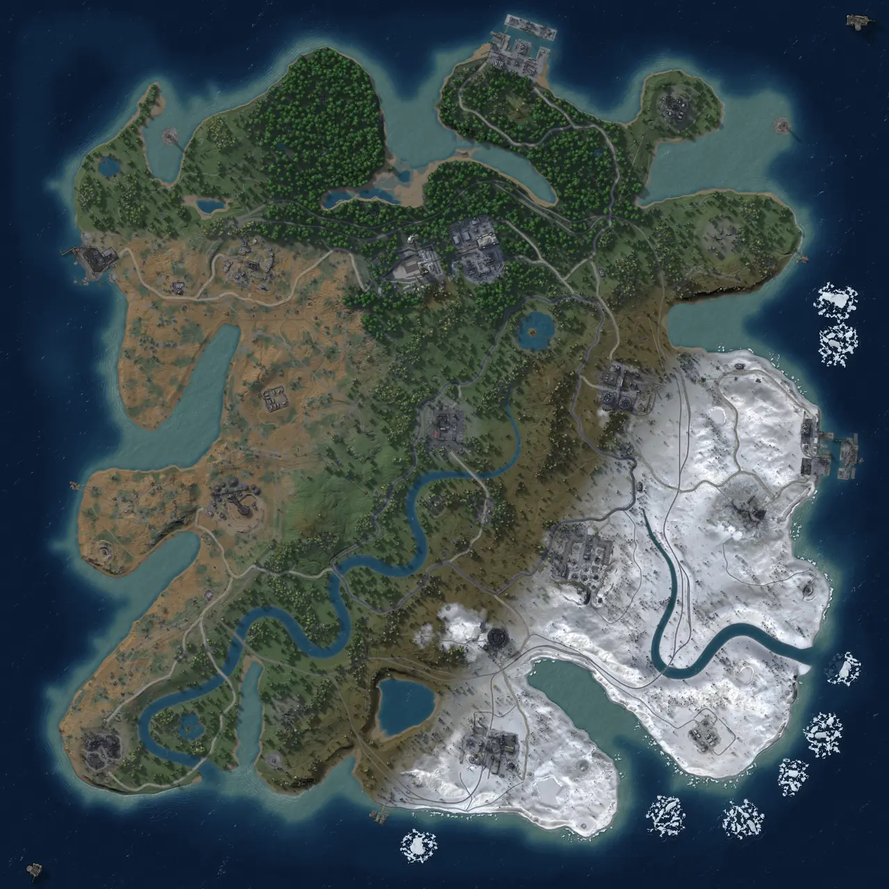 Rust Map: Custom Map