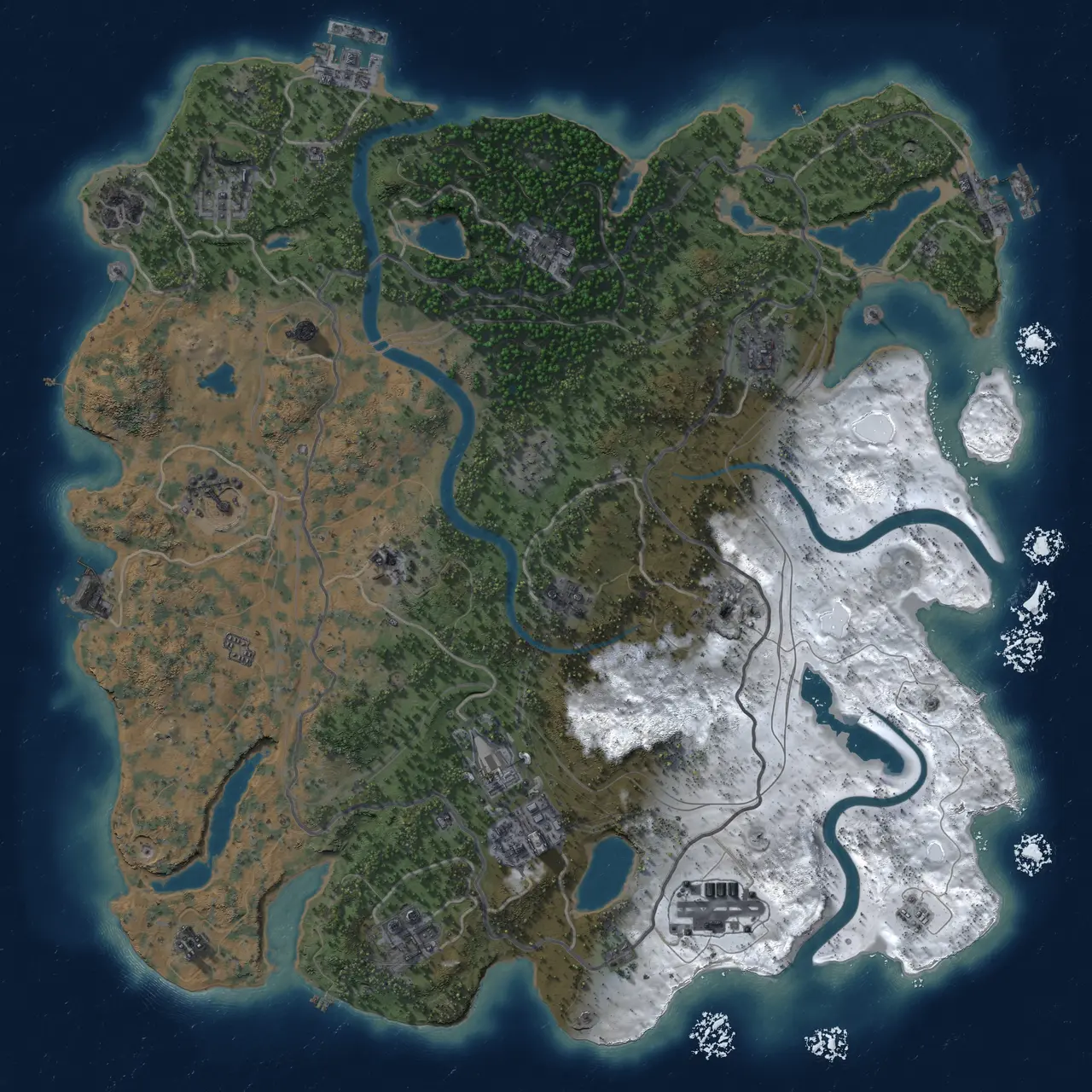Rust Map: Custom Map