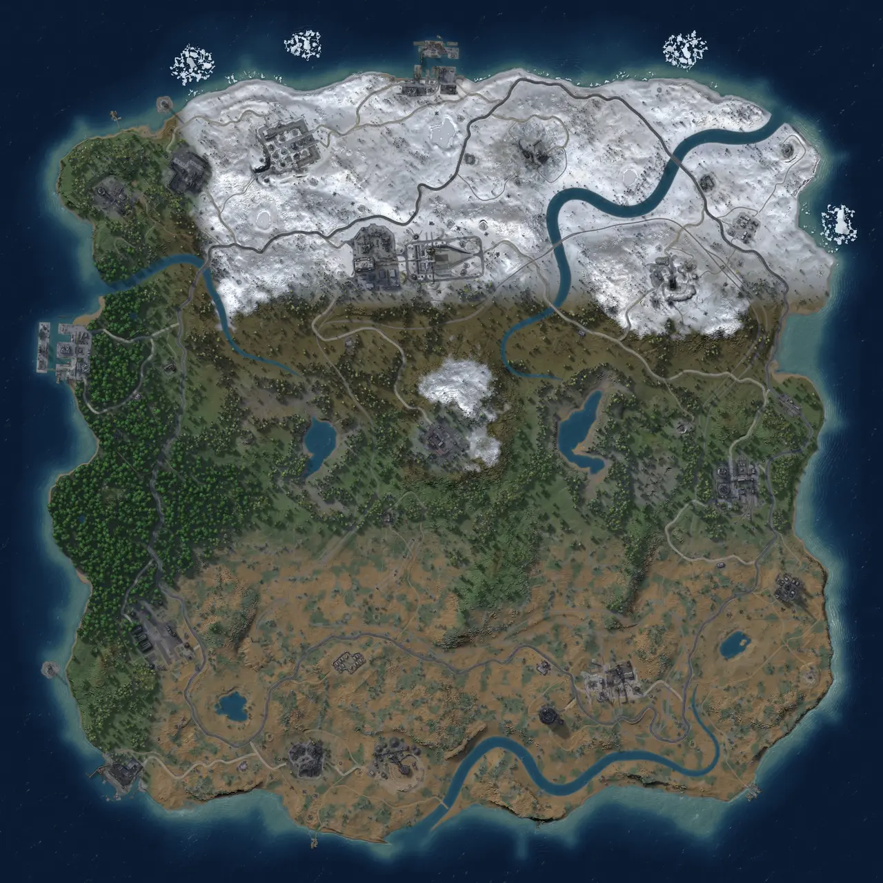 Rust Map: Custom Map