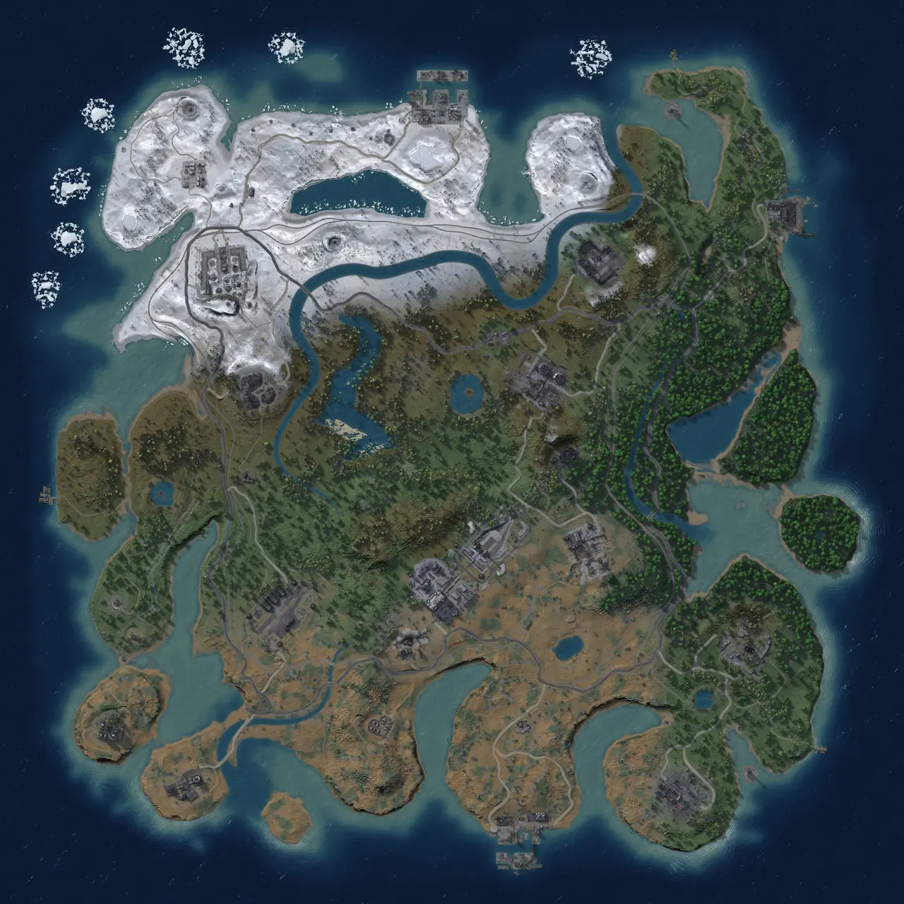 Rust Map: Custom Map