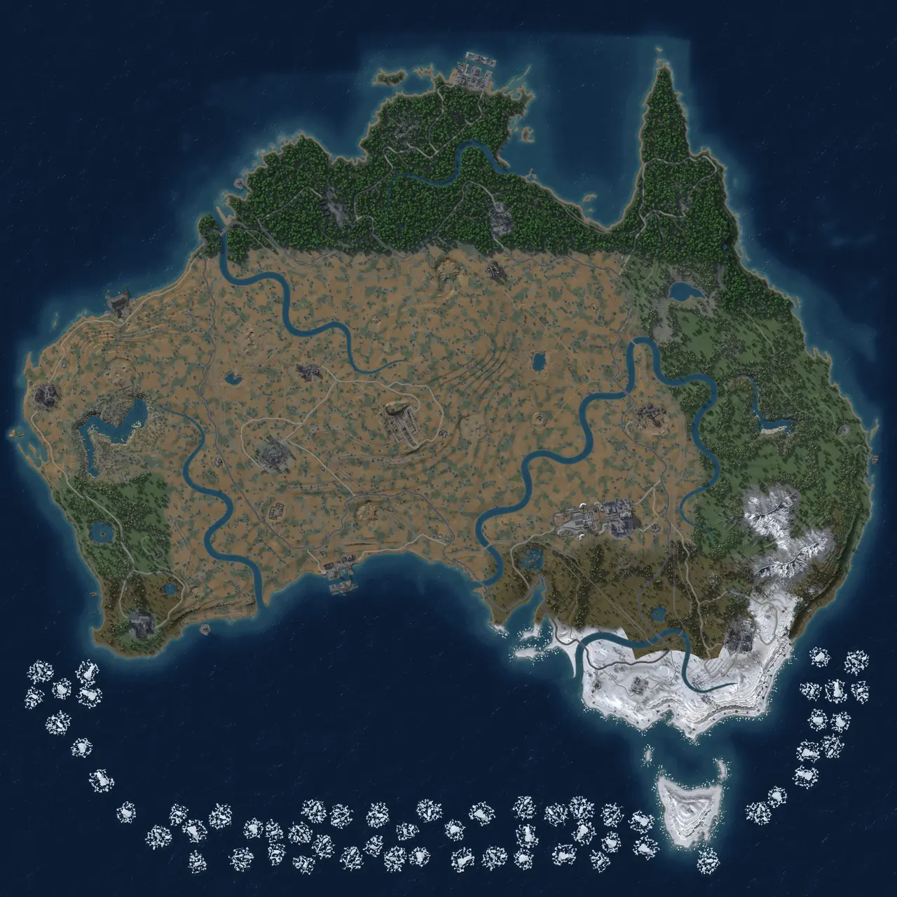 Rust Map: Custom Map