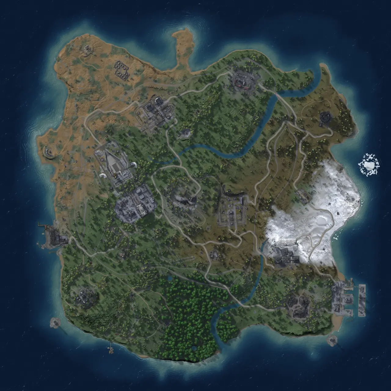Rust Map: Custom Map