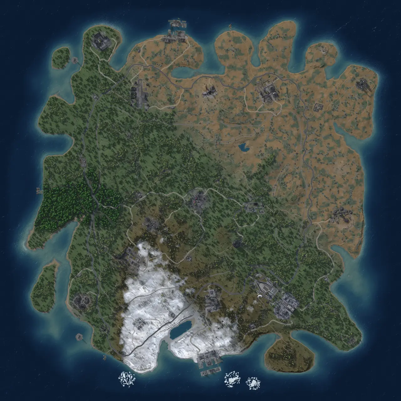 Rust Map: Custom Map