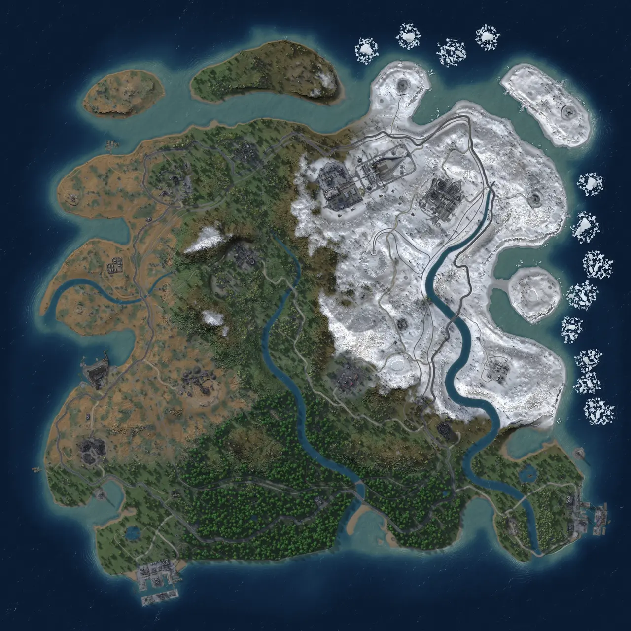 Rust Map: Custom Map
