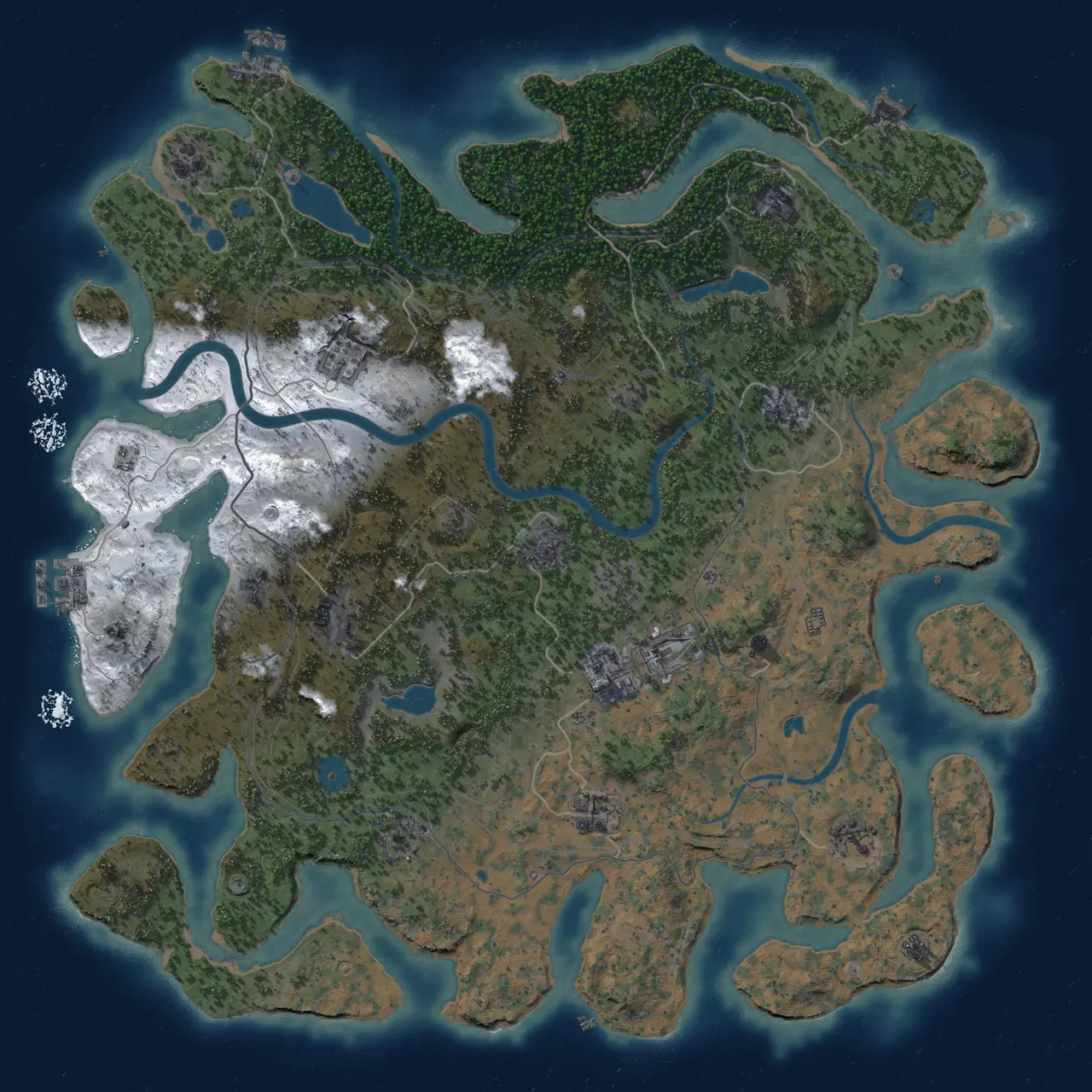 Rust Map: Custom Map