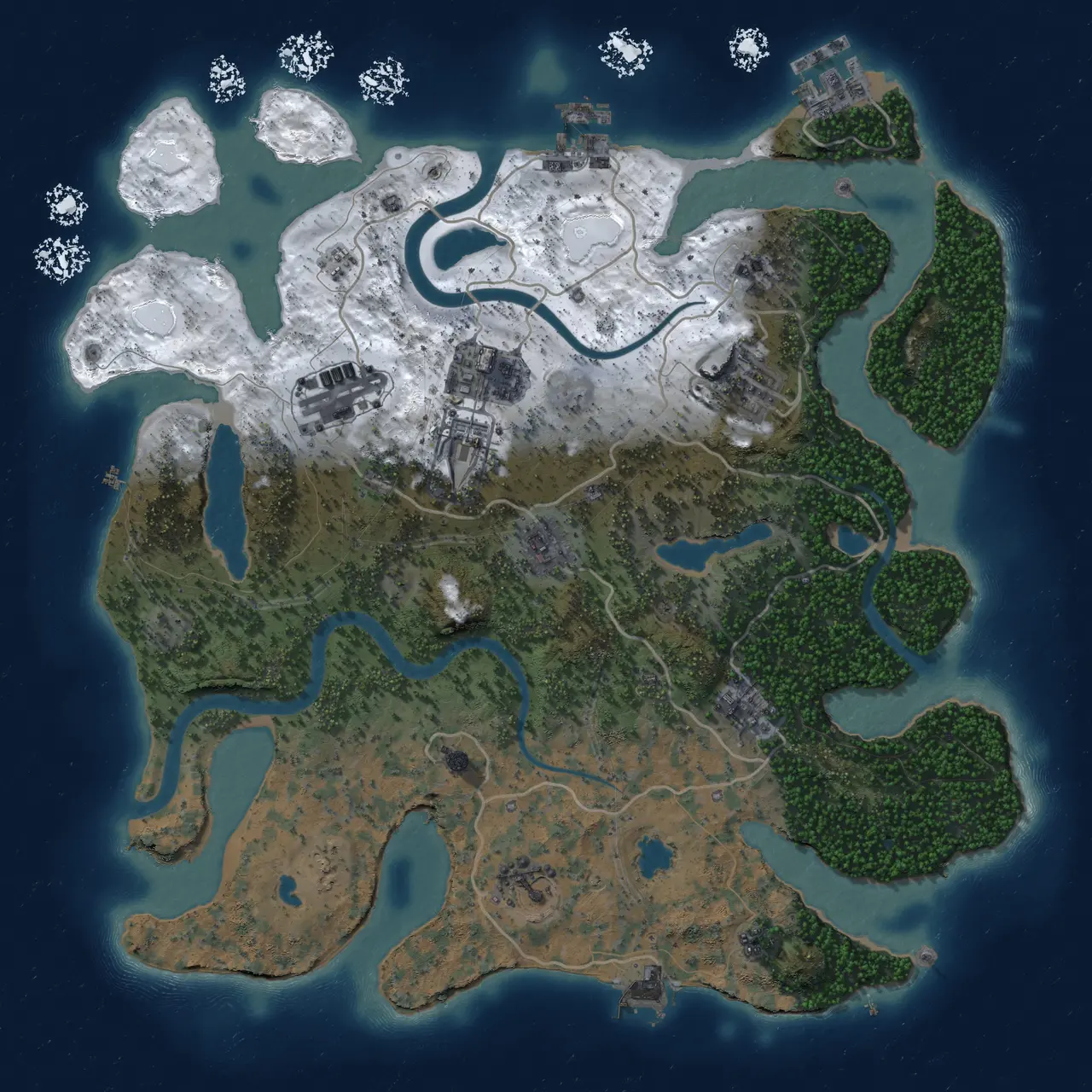 Rust Map: Custom Map