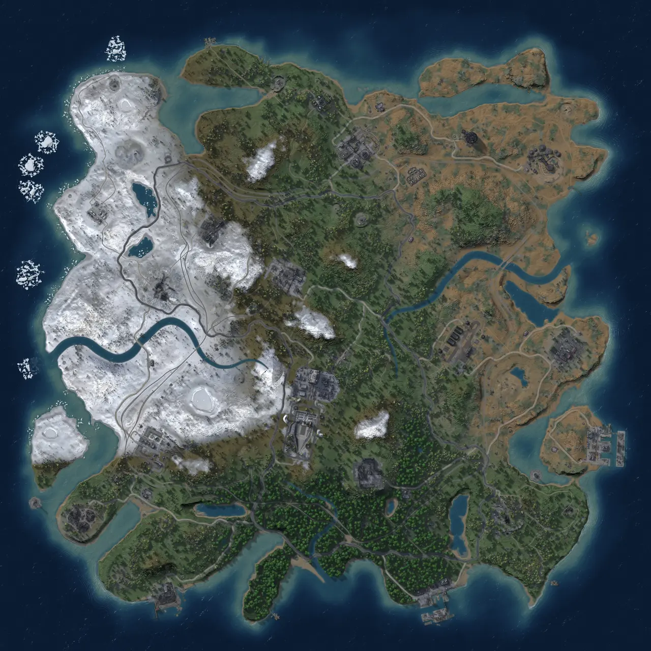 Rust Map: Custom Map