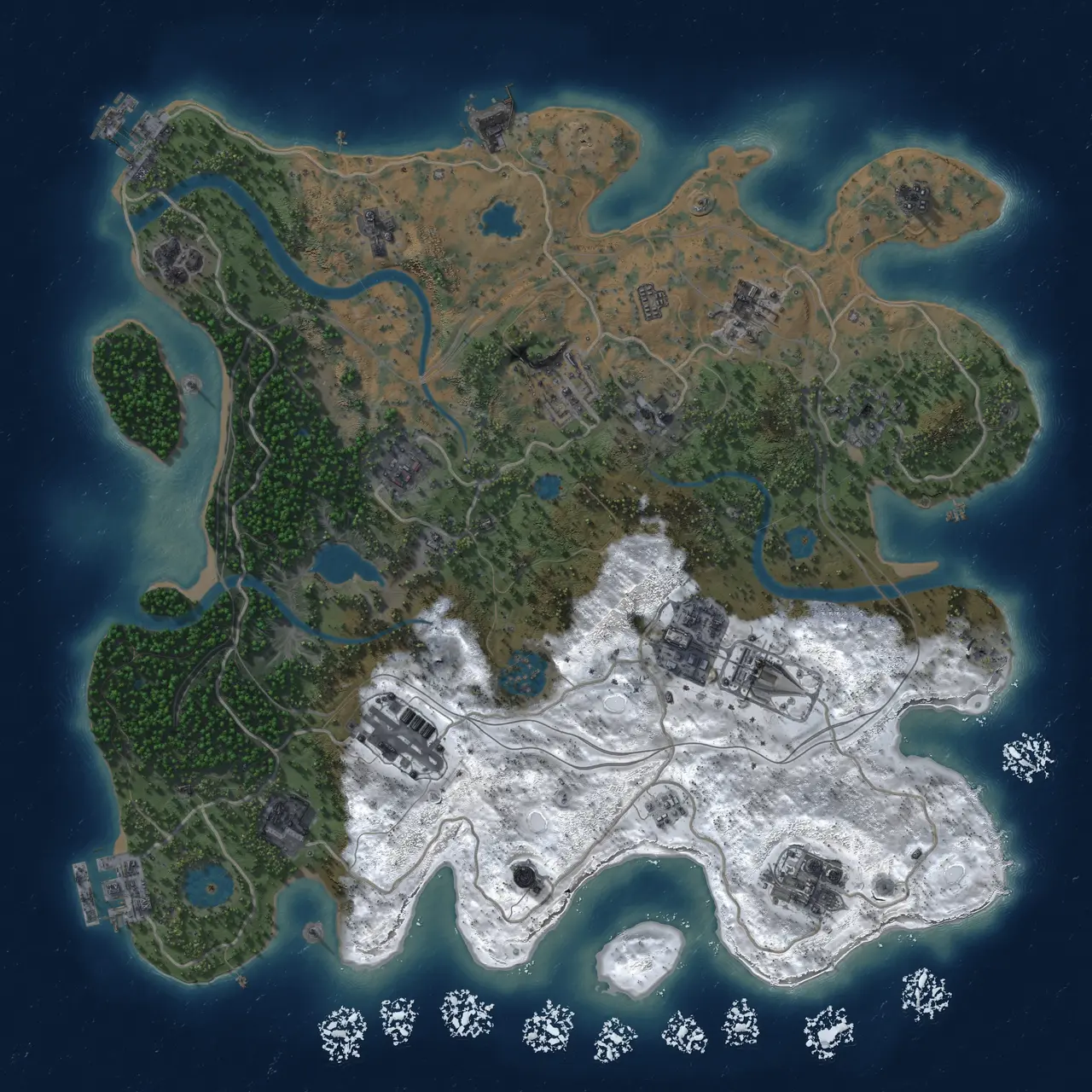 Rust Map: Custom Map