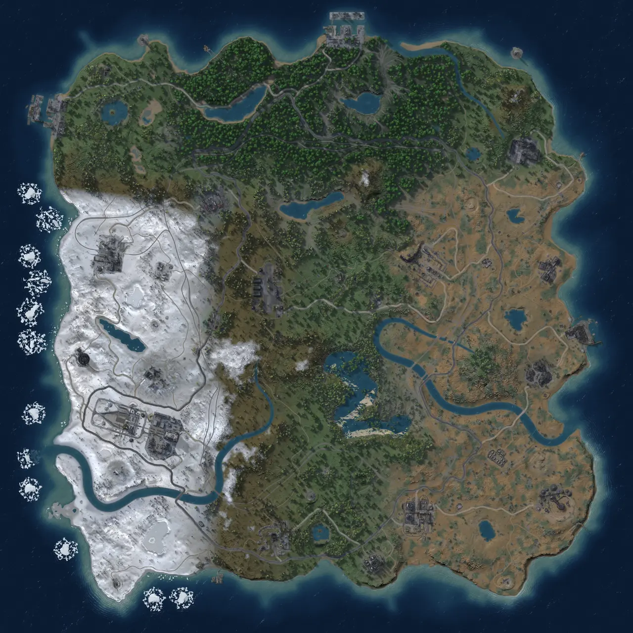 Rust Map: Custom Map