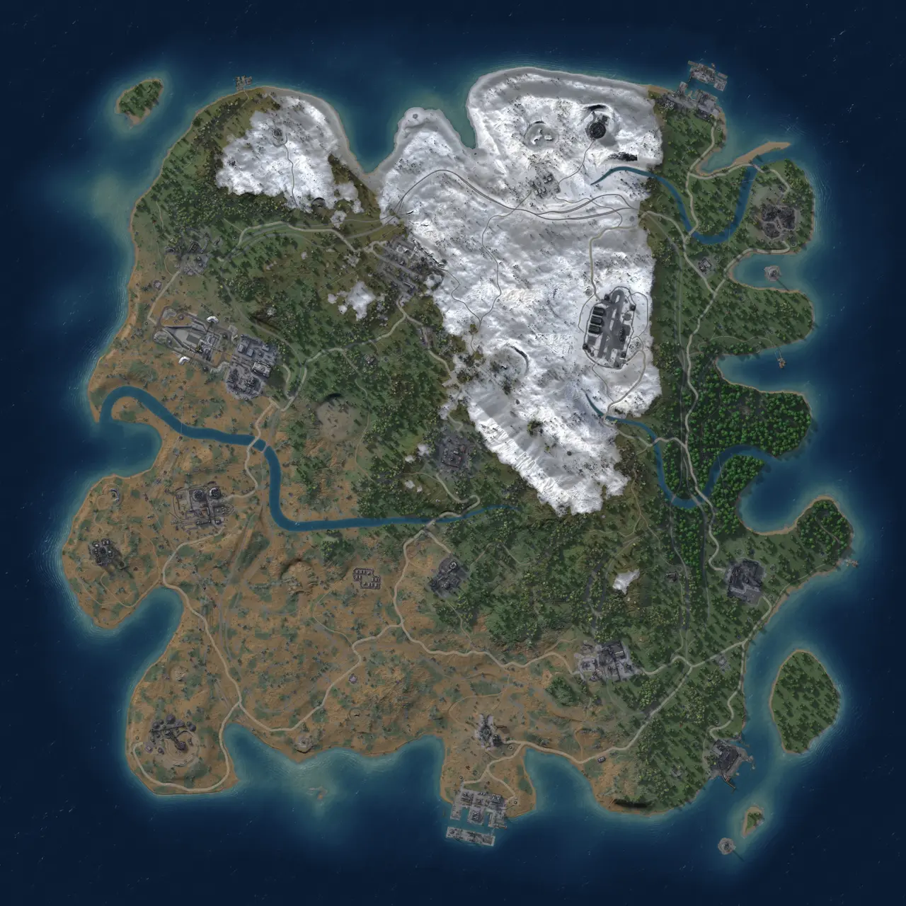 Rust Map: Custom Map