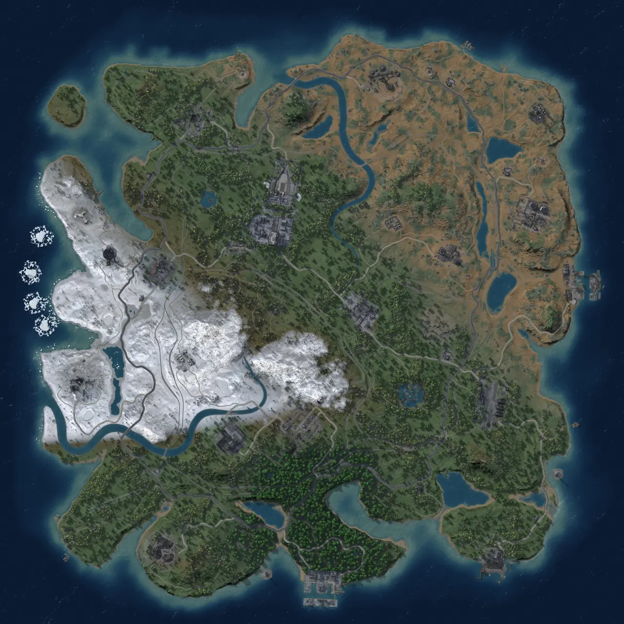 Rust Map: Custom Map