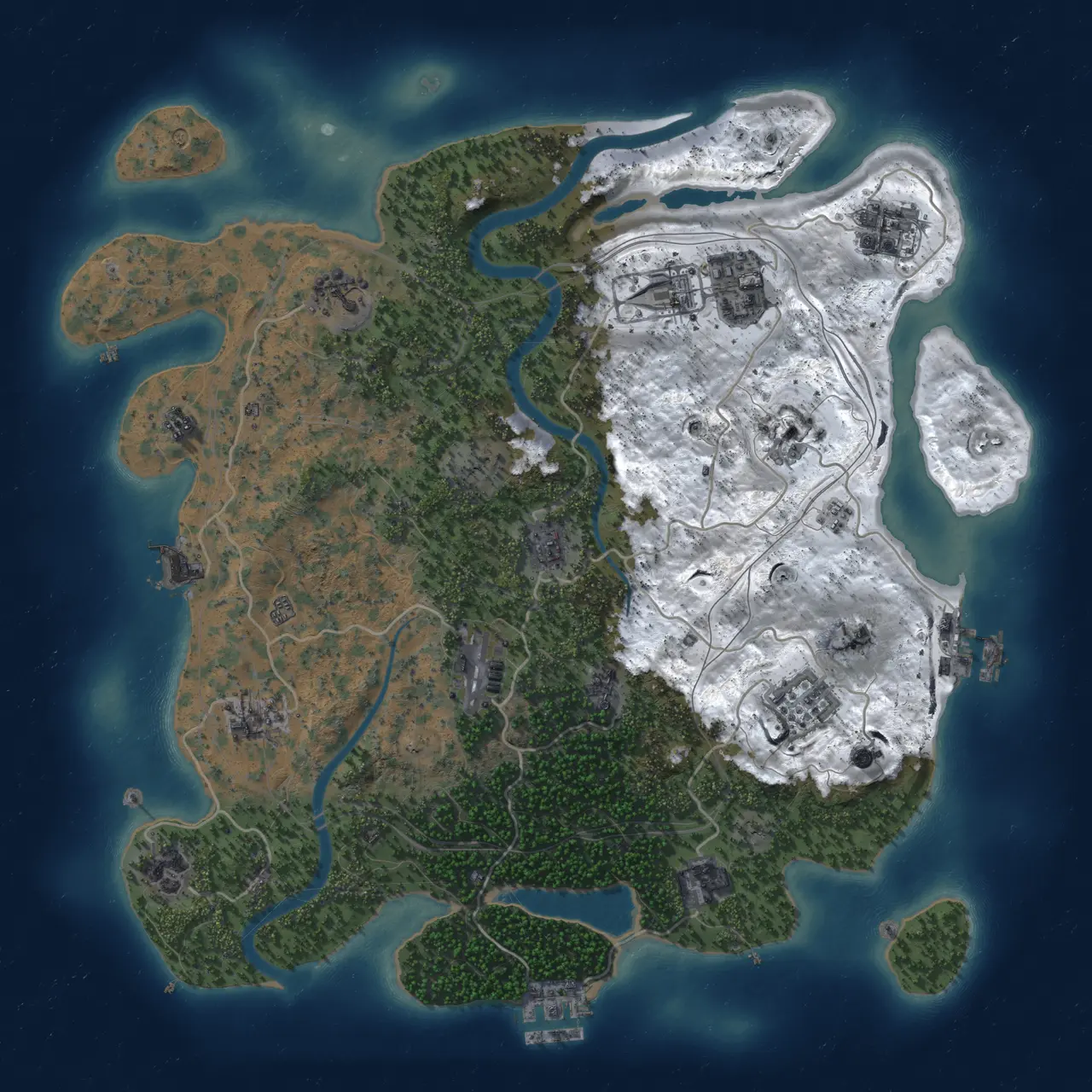 Rust Map: Custom Map