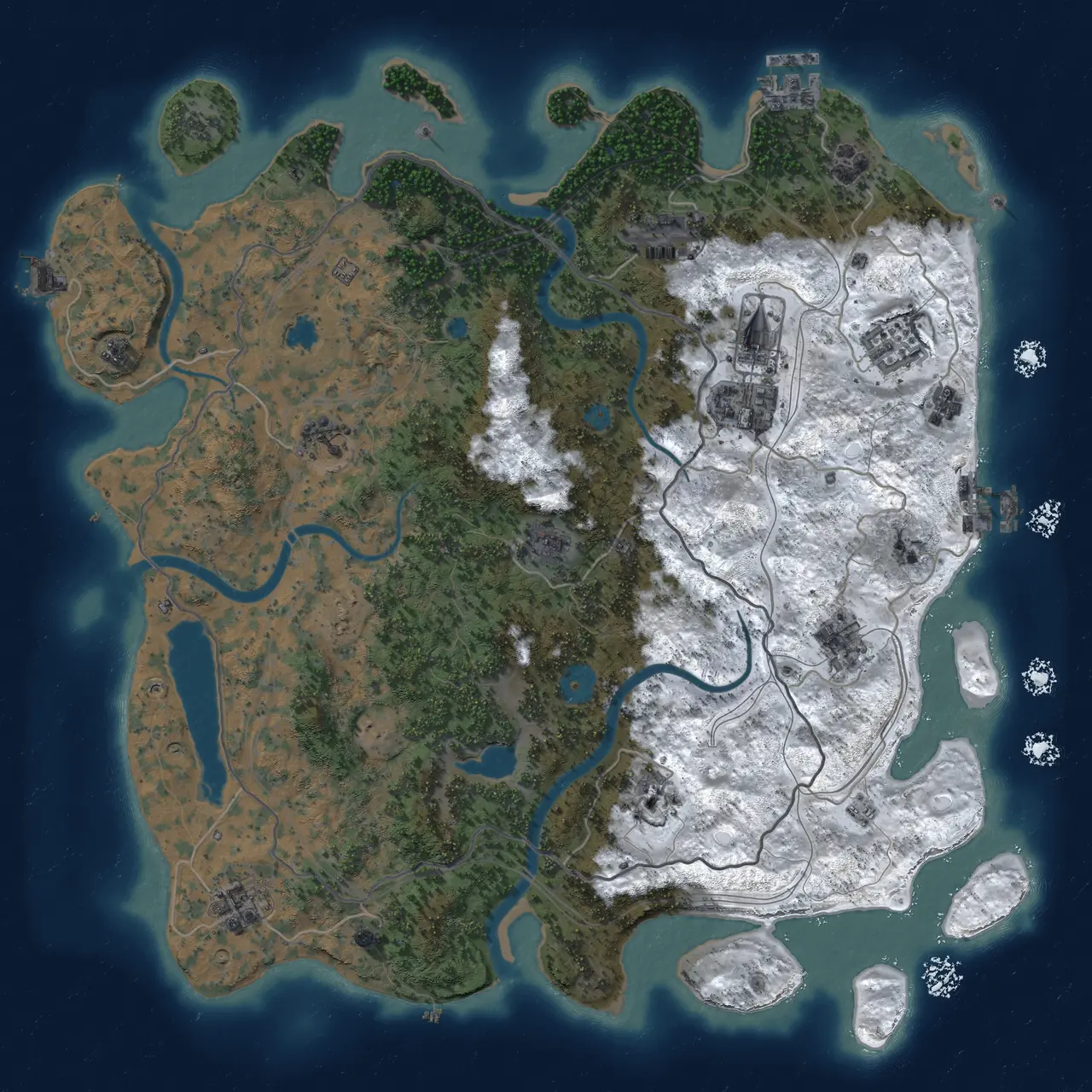 Rust Map: Custom Map