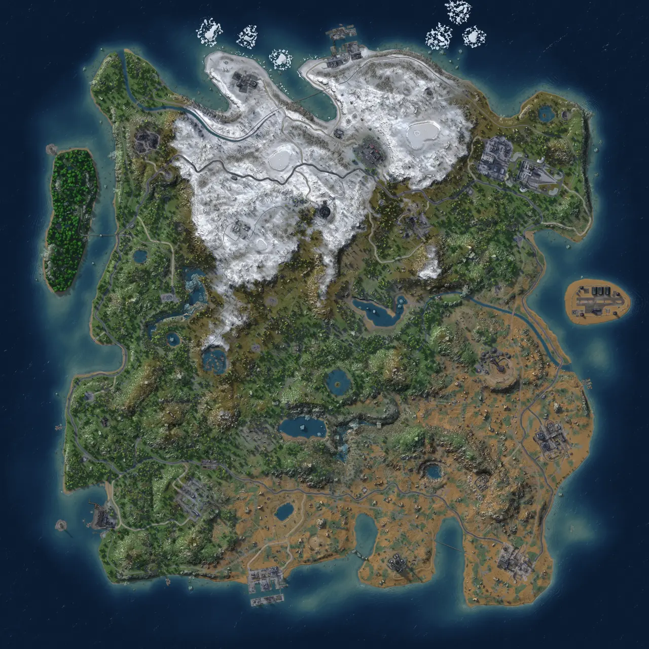 Rust Map: Custom Map