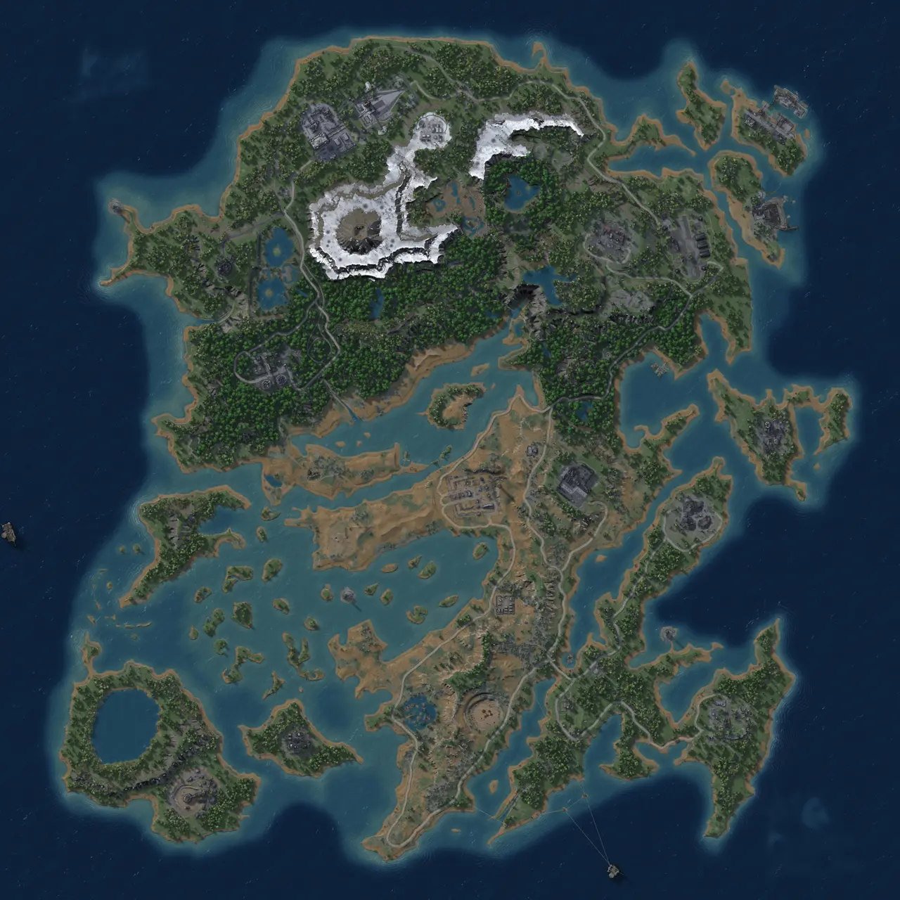 Rust Map: Custom Map