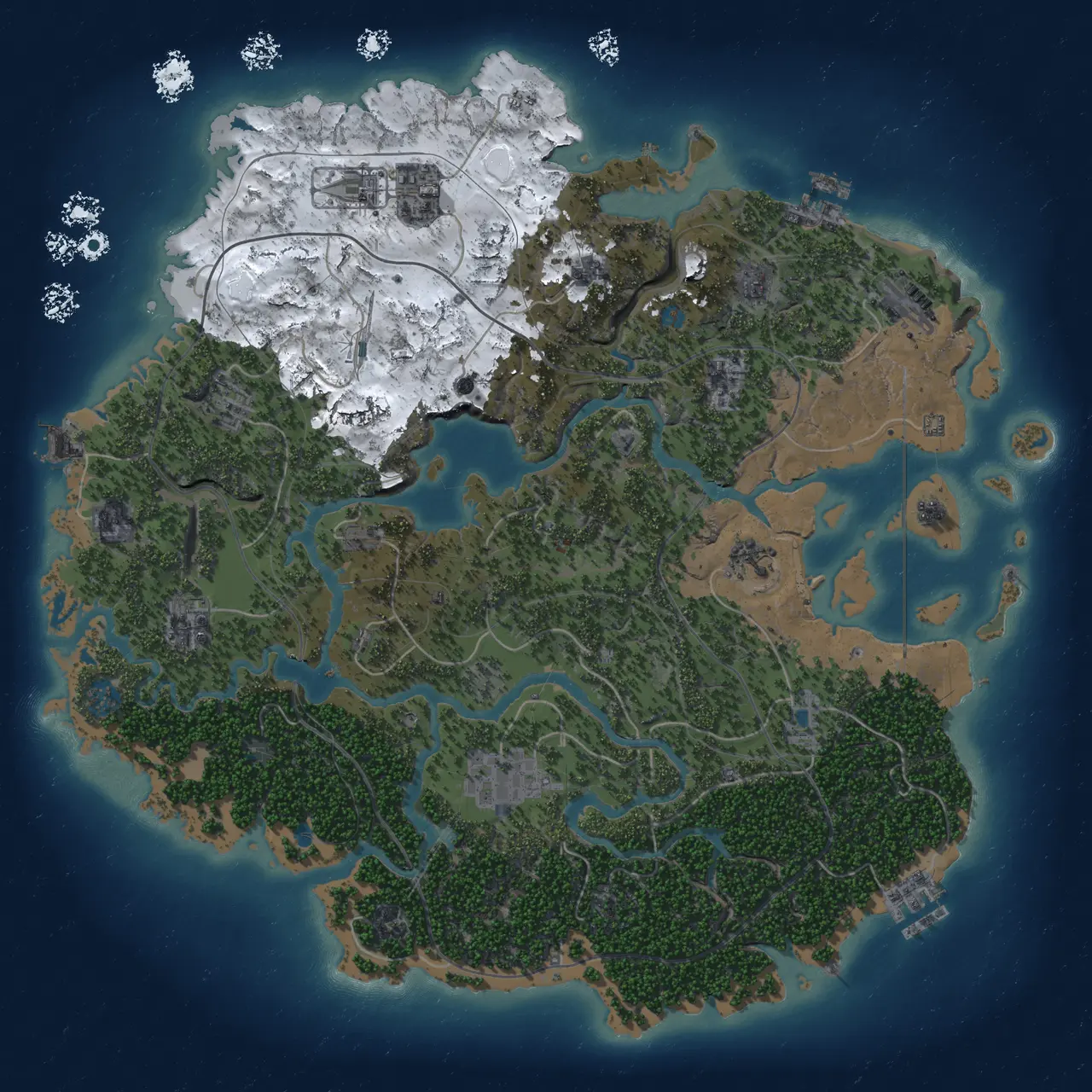 Rust Map: Custom Map