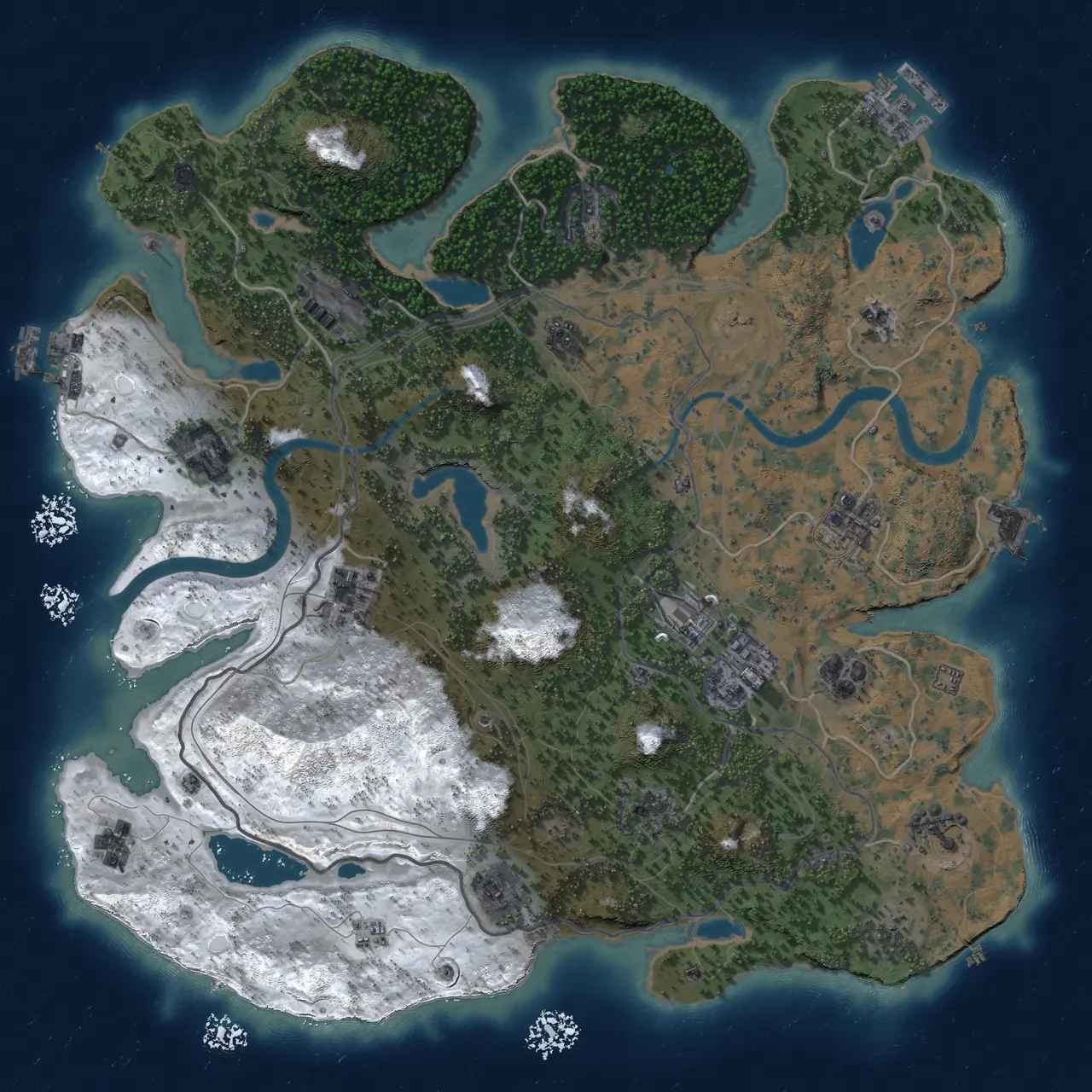 Rust Map: Custom Map