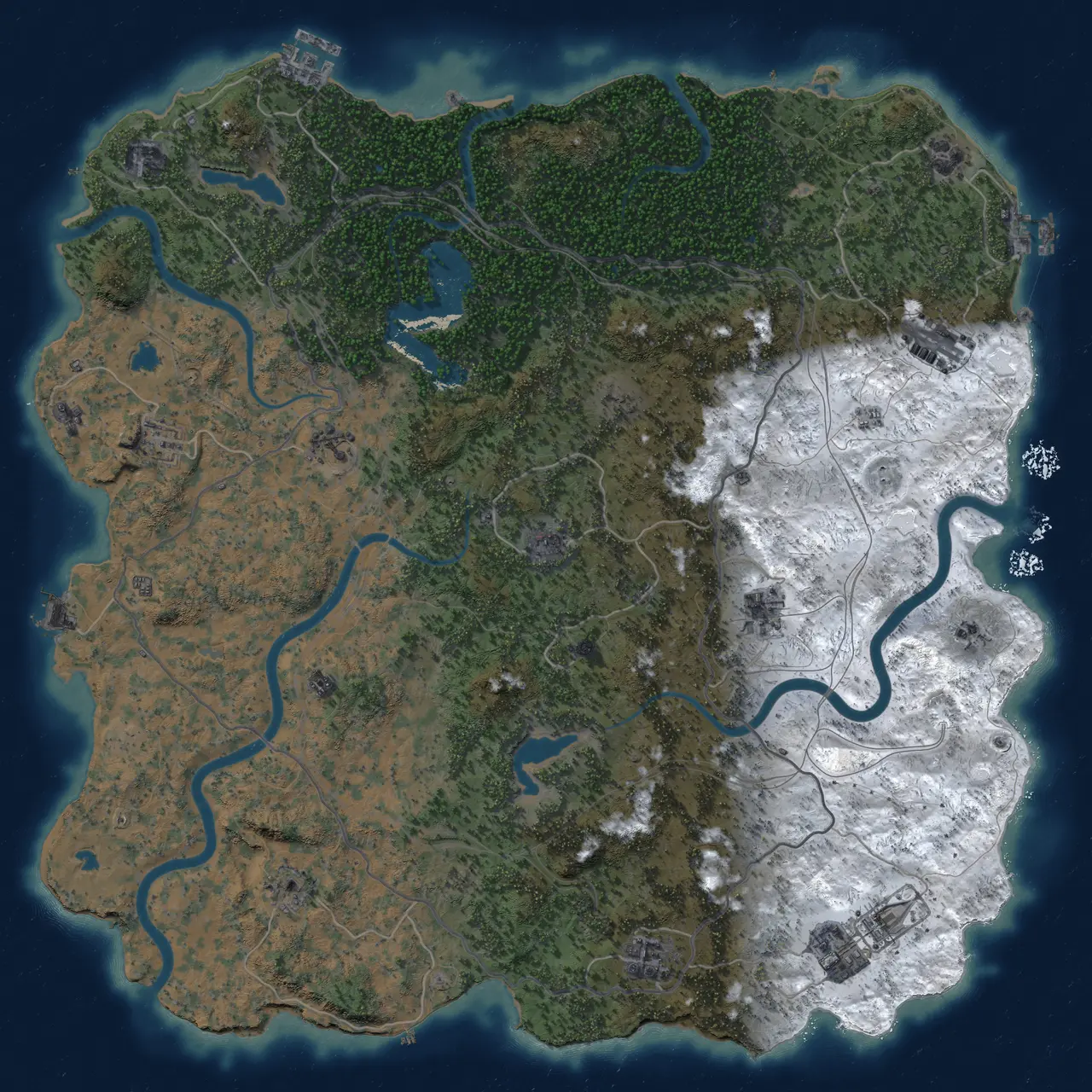 Rust Map: Custom Map