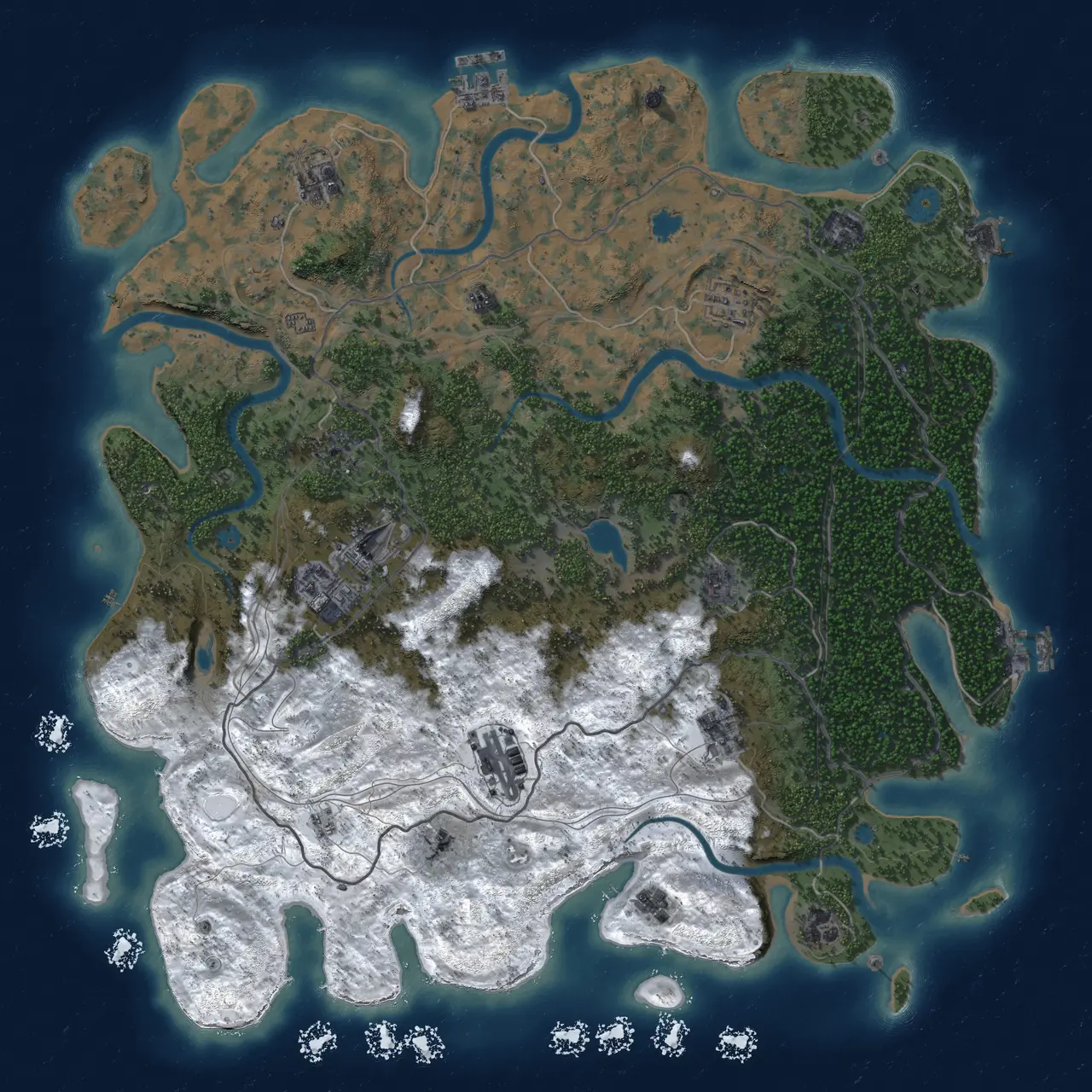 Rust Map: Custom Map