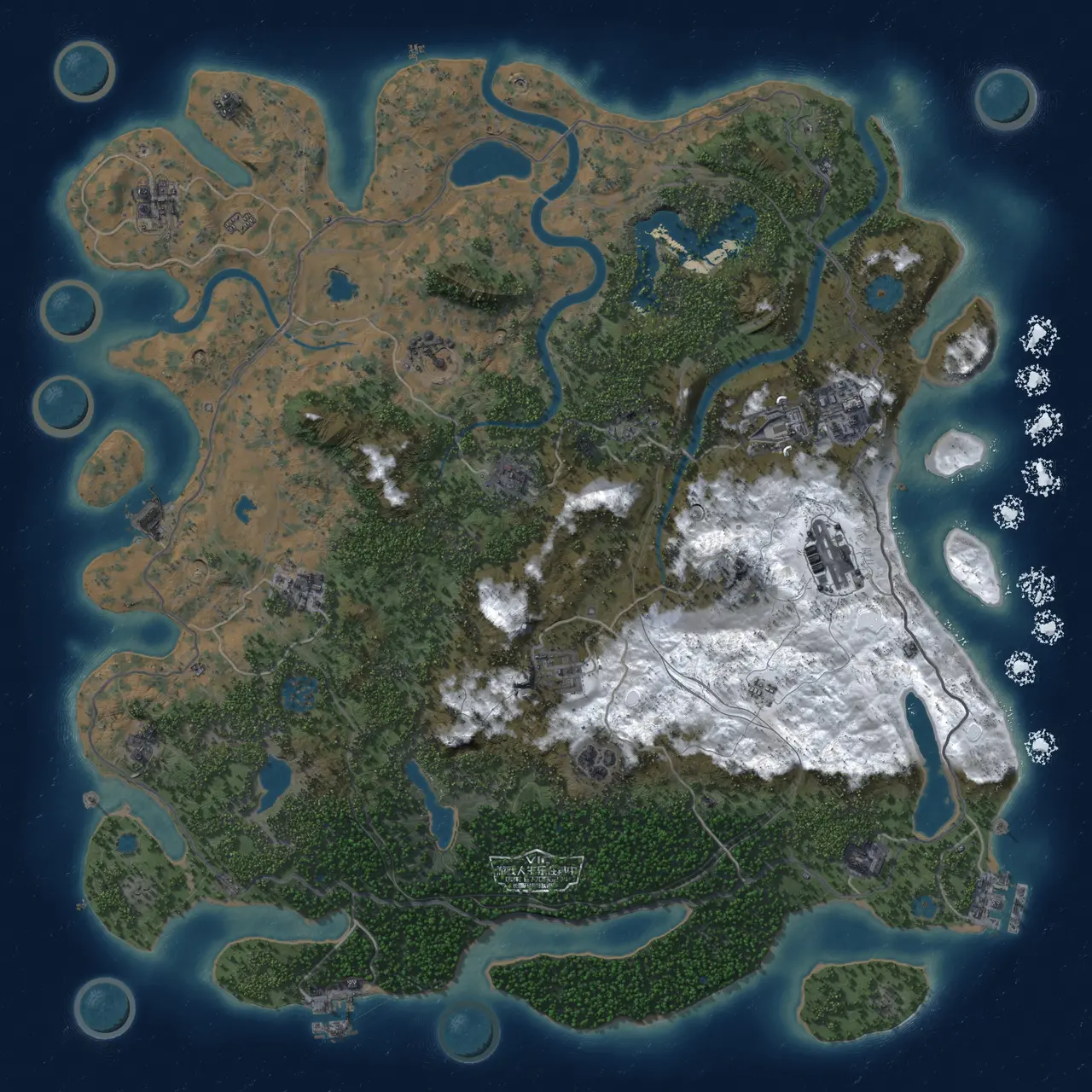 Rust Map: Custom Map