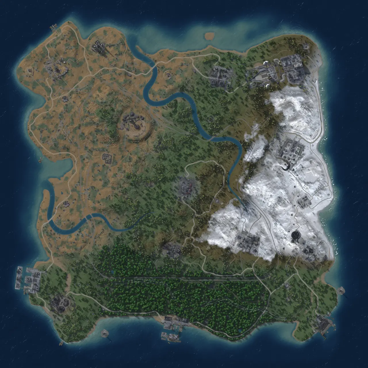 Rust Map: Custom Map