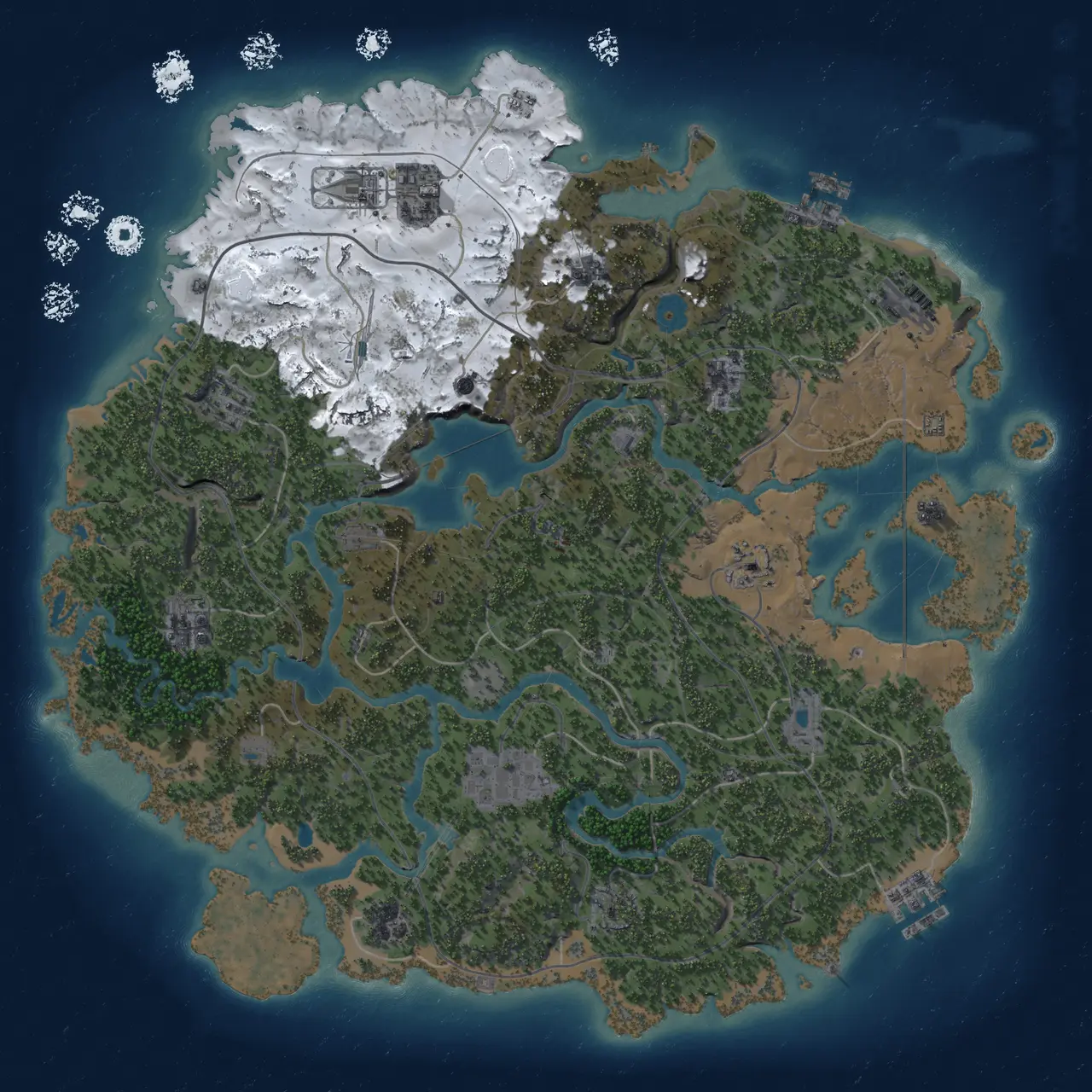 Rust Map: Custom Map