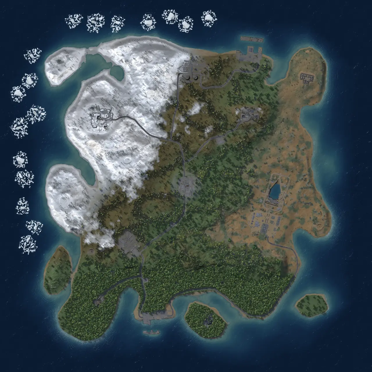 Rust Map: Custom Map