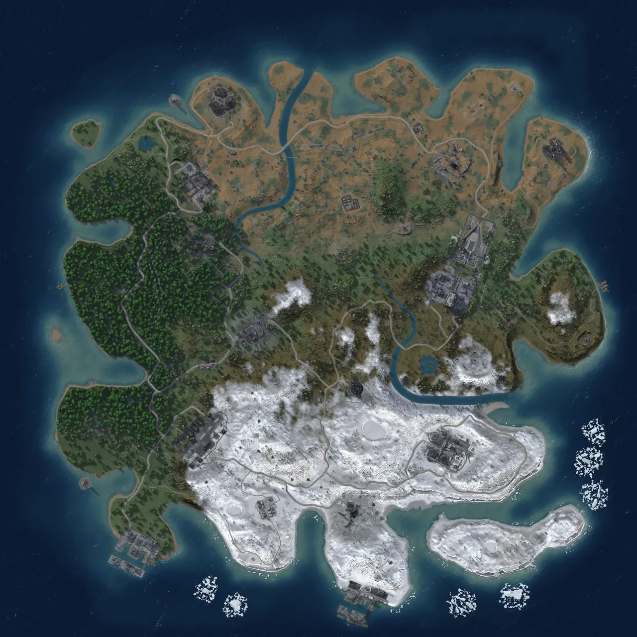 Rust Map: Custom Map