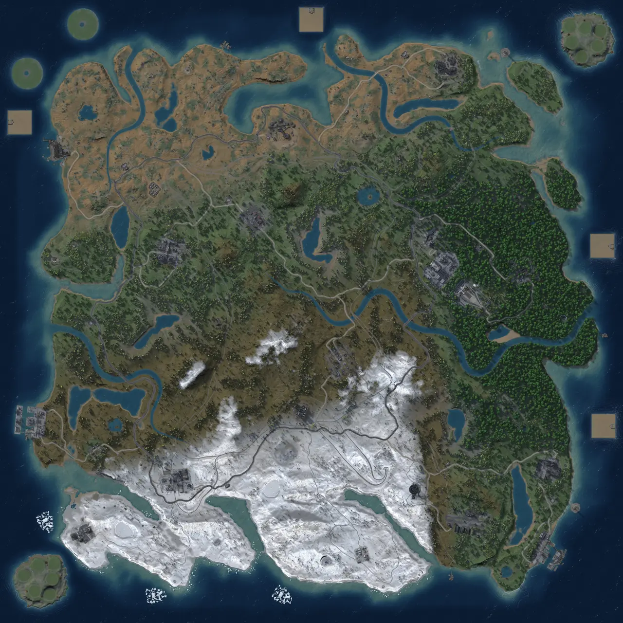 Rust Map: Custom Map