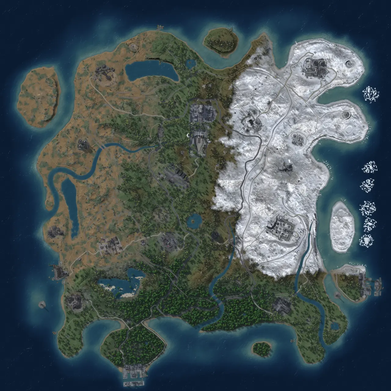 Rust Map: Custom Map