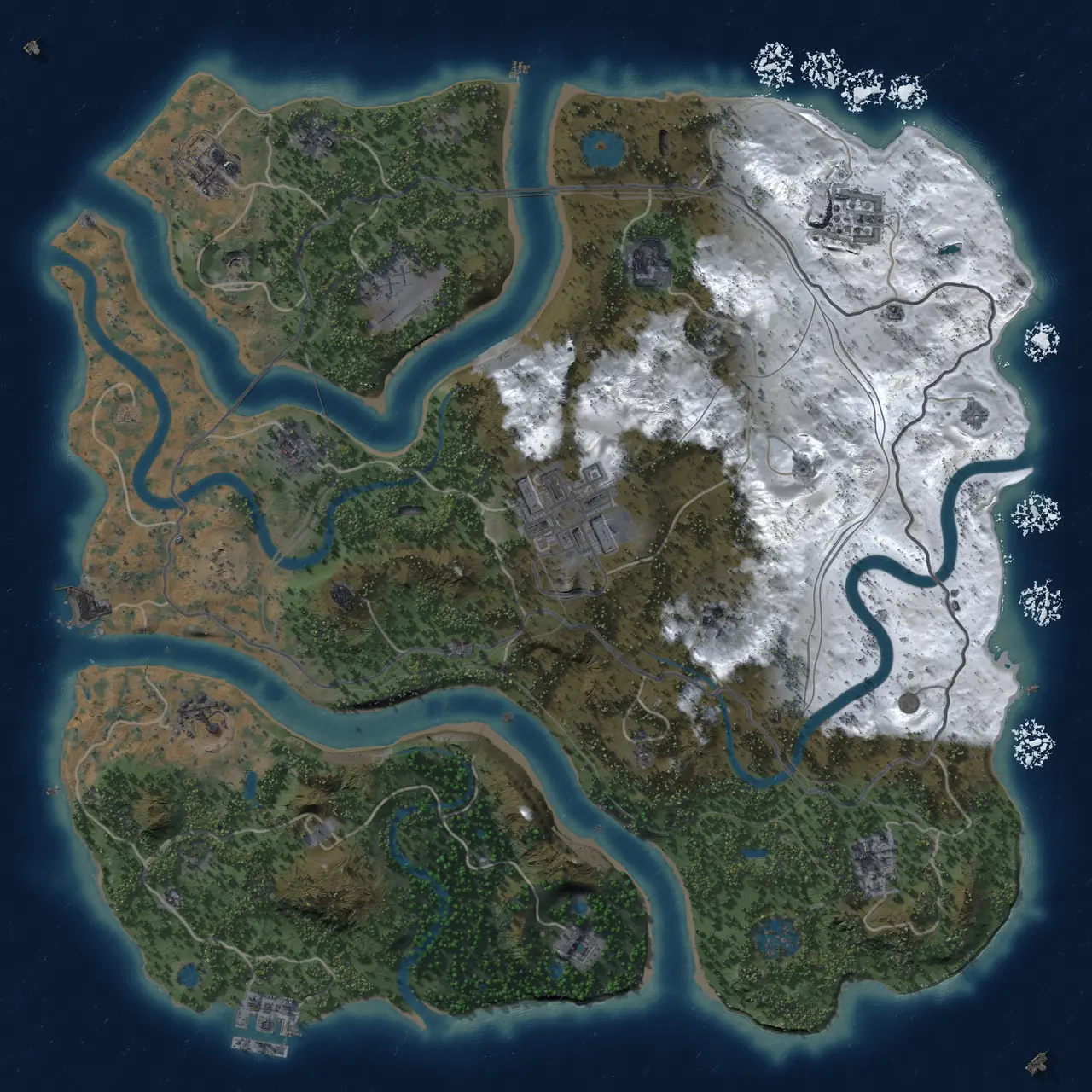 Rust Map: Custom Map
