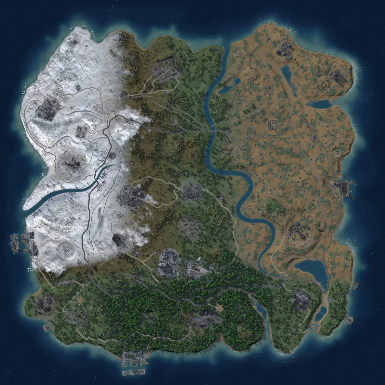 Rust Map: Custom Map