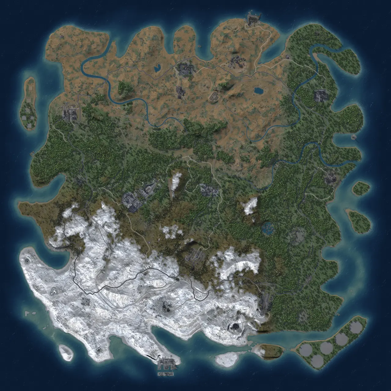 Rust Map: Custom Map