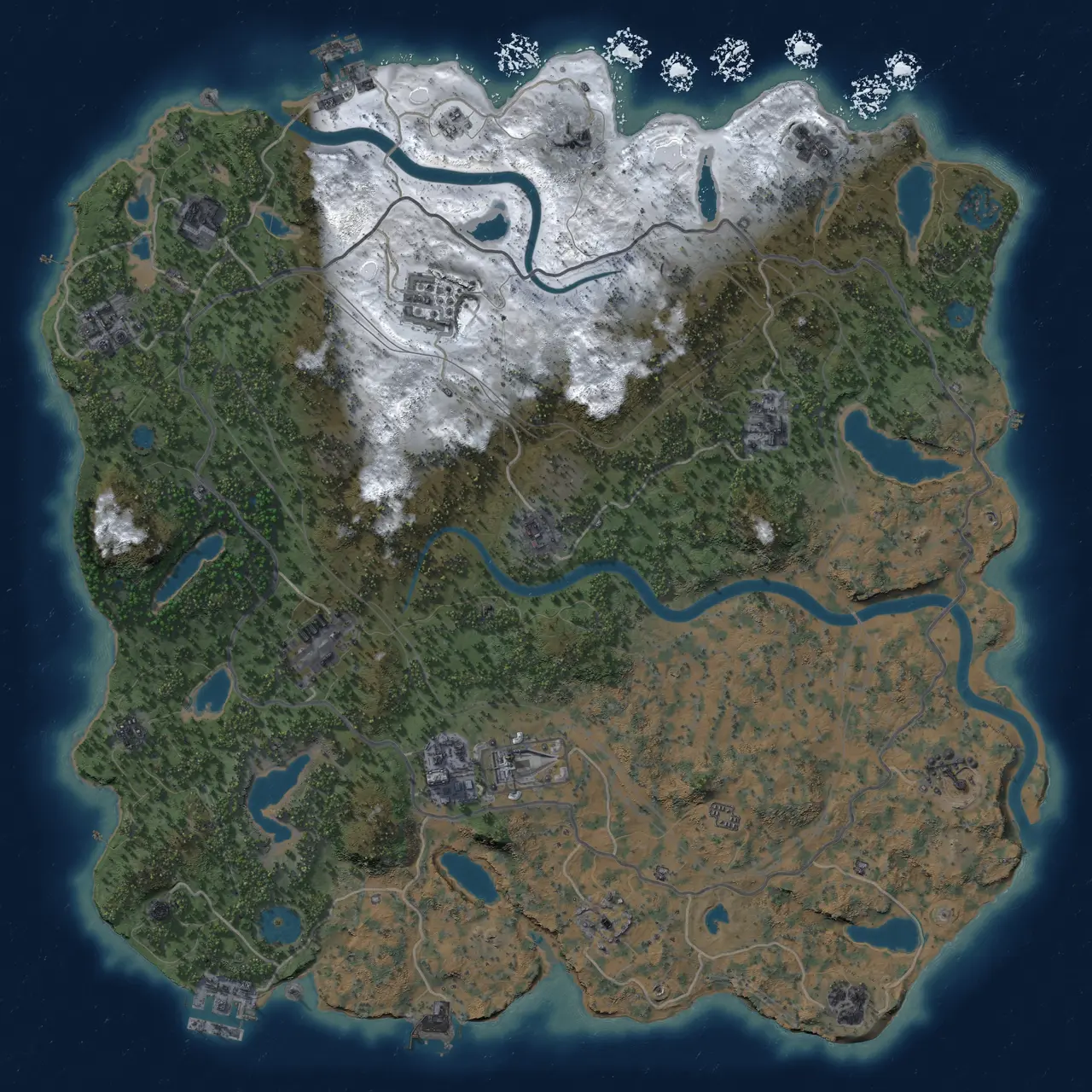 Rust Map: Custom Map