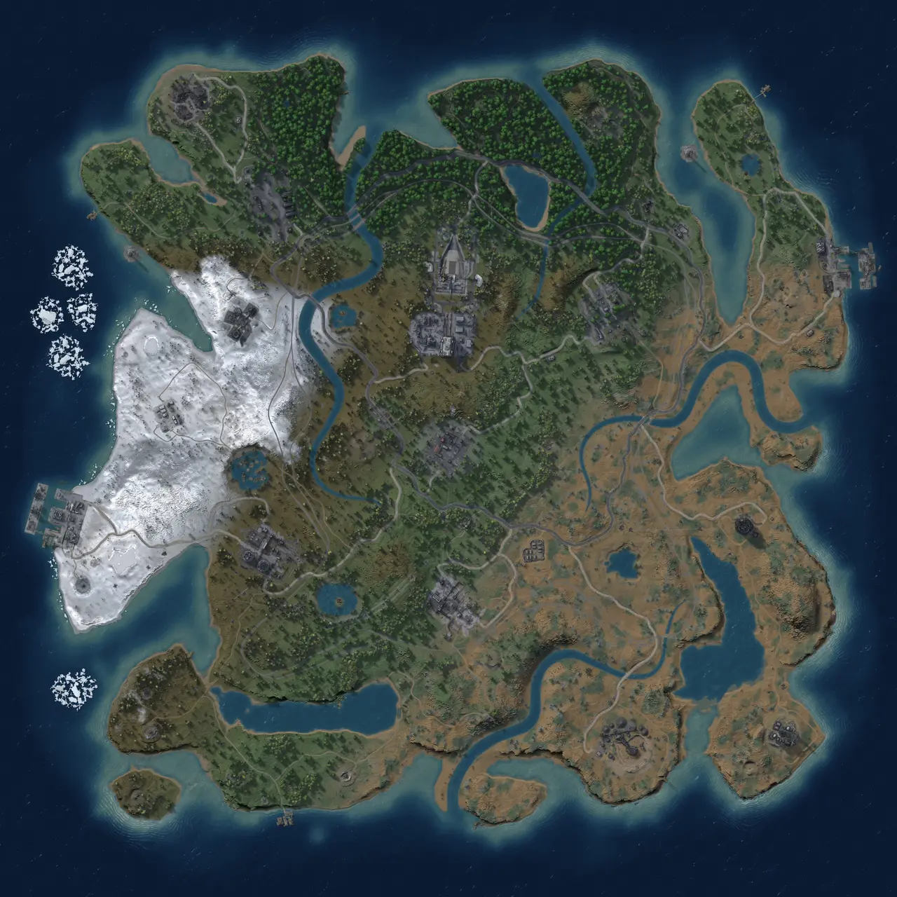Rust Map: Custom Map