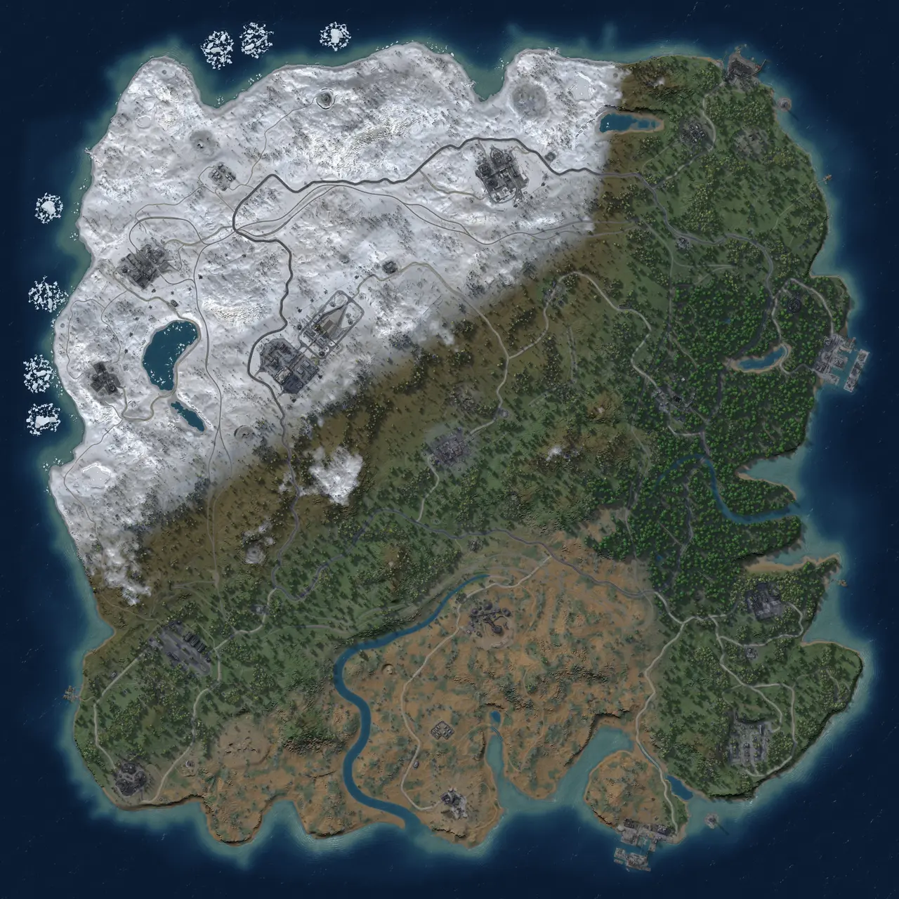 Rust Map: Custom Map